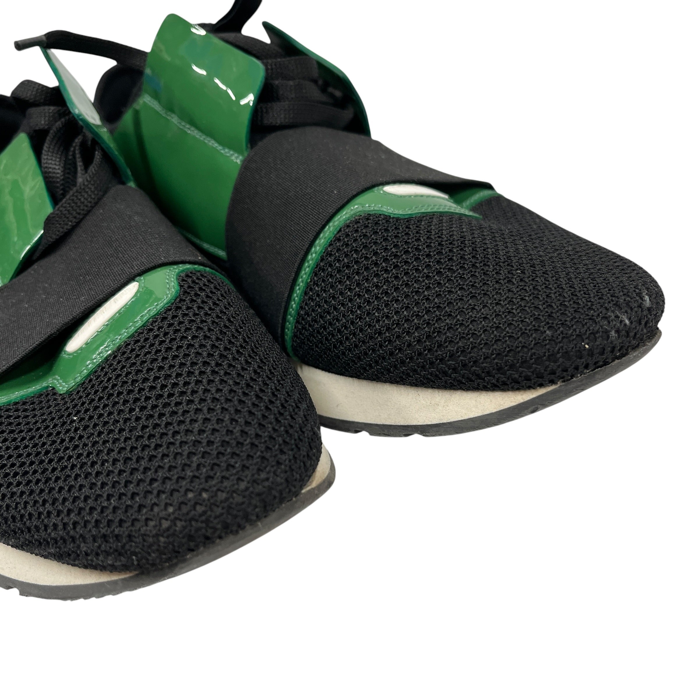 BALENCIAGA/Low-Sneakers/EU 43/Leather/GRN/U-Tip/RACE RUNNERS view 7