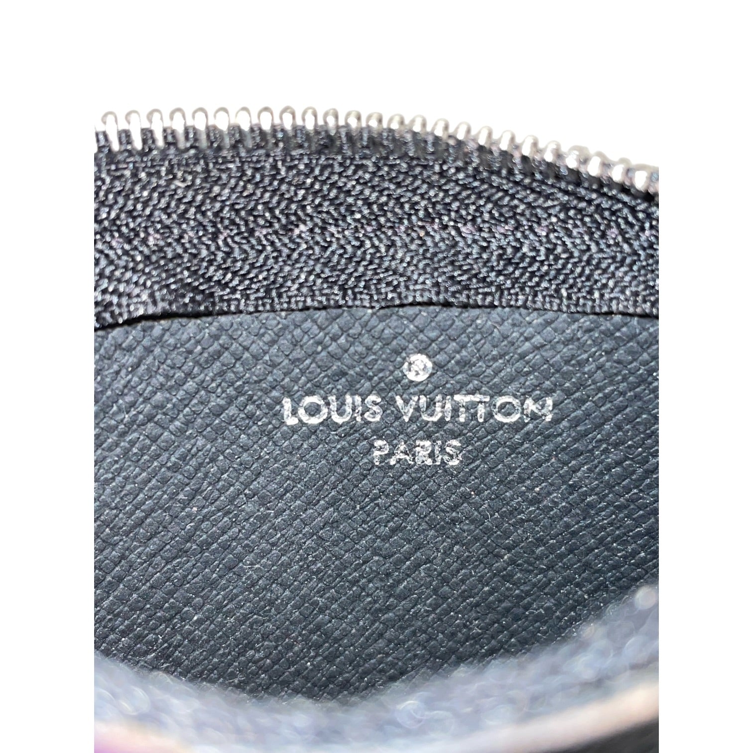 LOUIS VUITTON/Wallet/Leather/BLK/M's/Damier Graphite Coin Wallet view 3