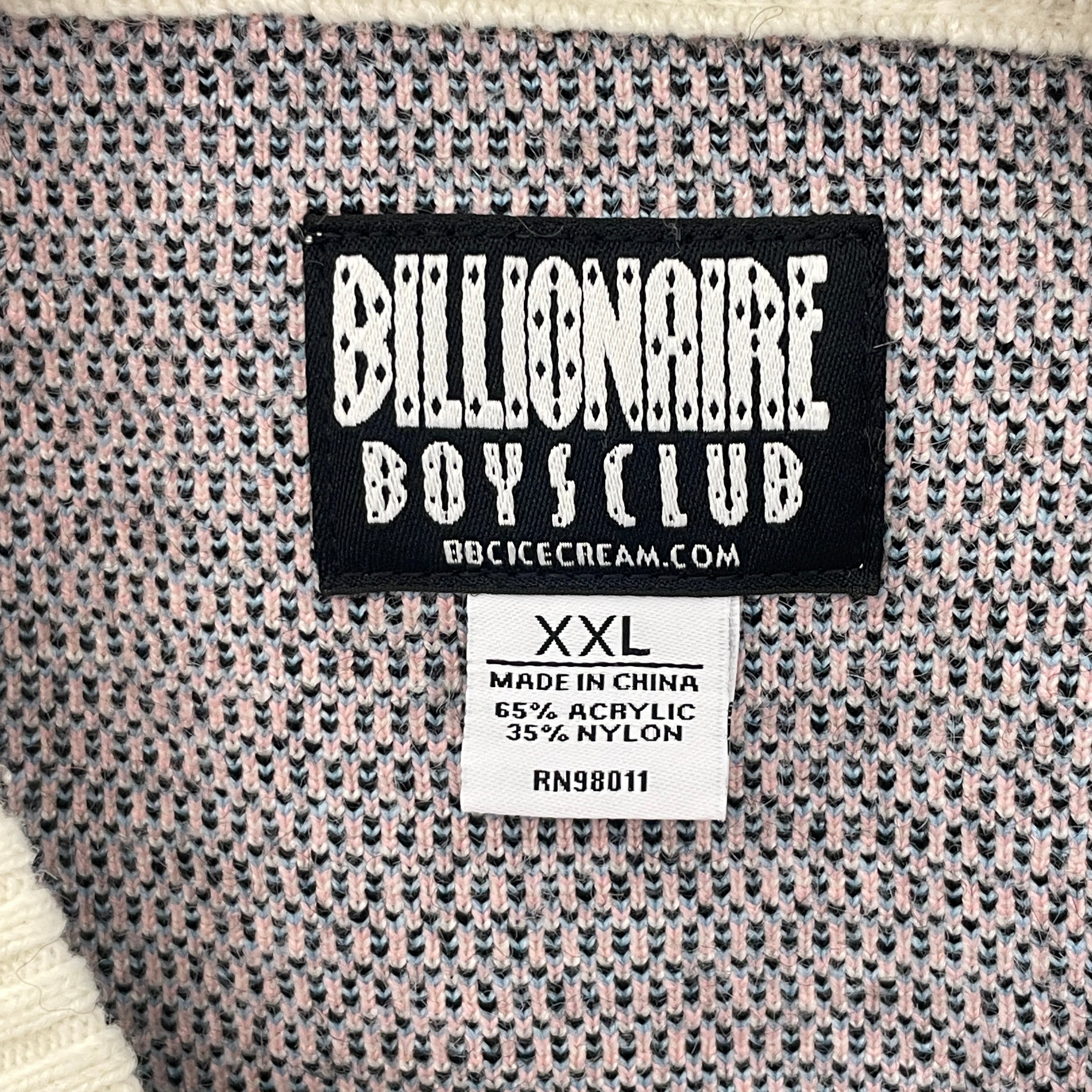 BILLIONAIRE BOYS CLUB/Sweater/XXL/Cotton/WHT/ view 3