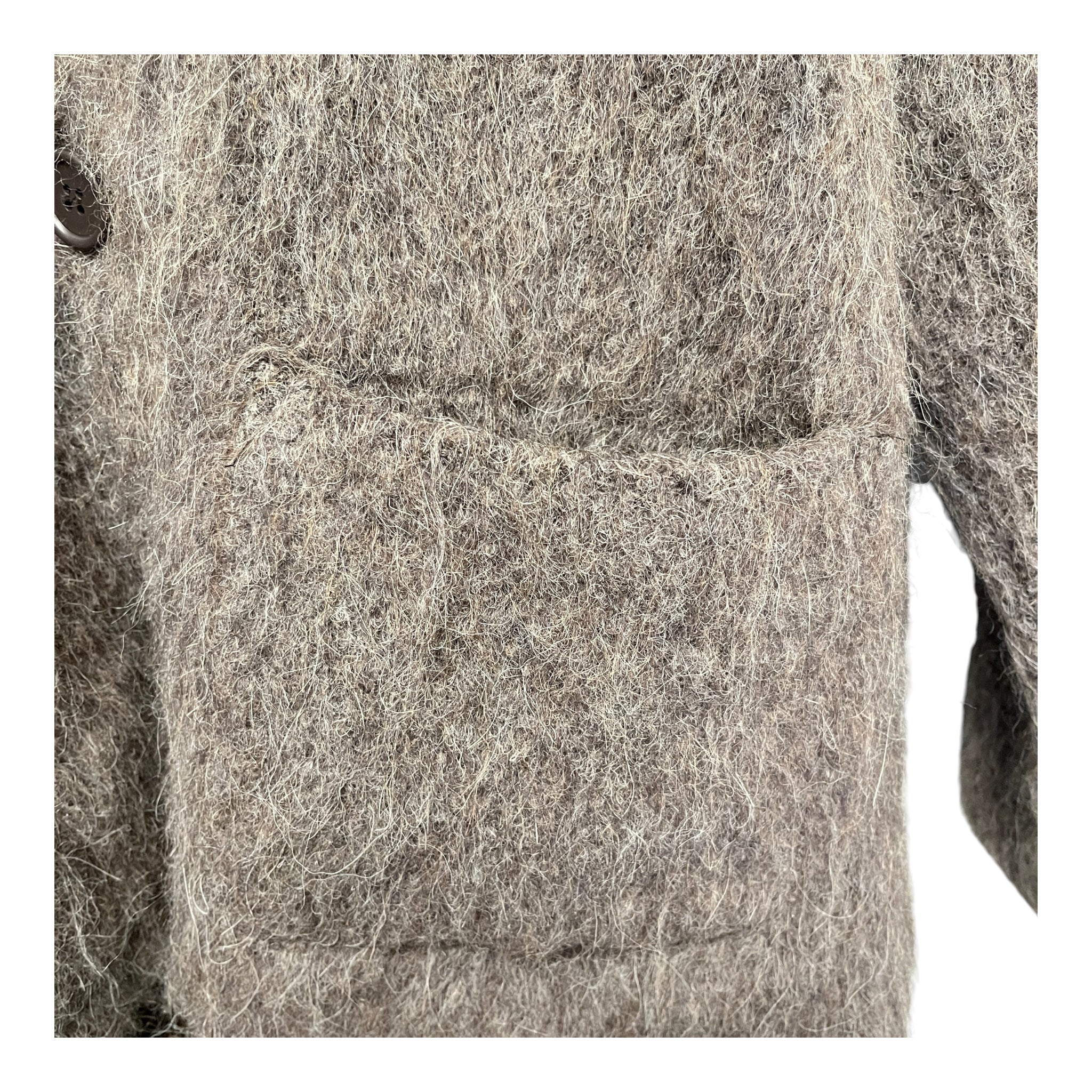 OUR LEGACY/Cardigan/44/Mohair/GRY/MOHAIR VNECK CARDIGAN view 4