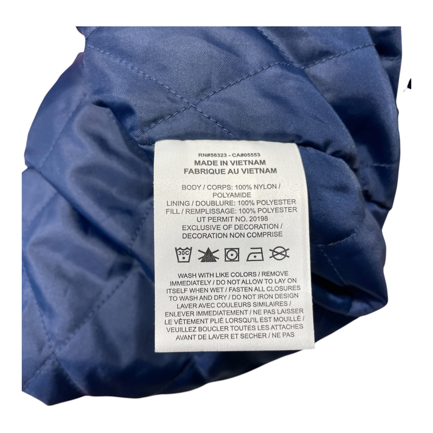 Supreme/NIKE/Windbreaker/M/Nylon/NVY/All Over Print/1/4 ZIP RIPSTOP view 4