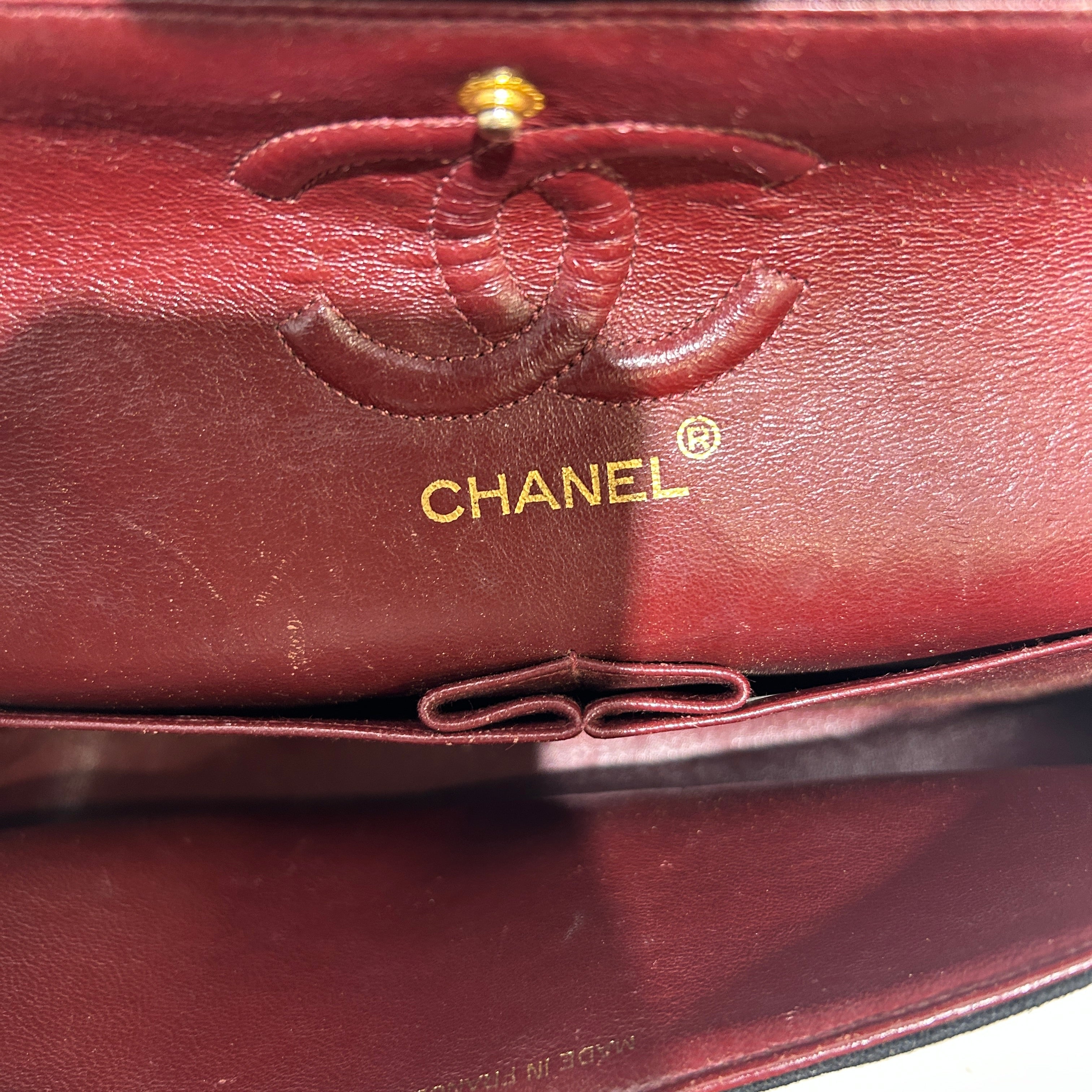 CHANEL/Hand Bag/BLK/JERSEY DOUBLE FLAP BAG view 5