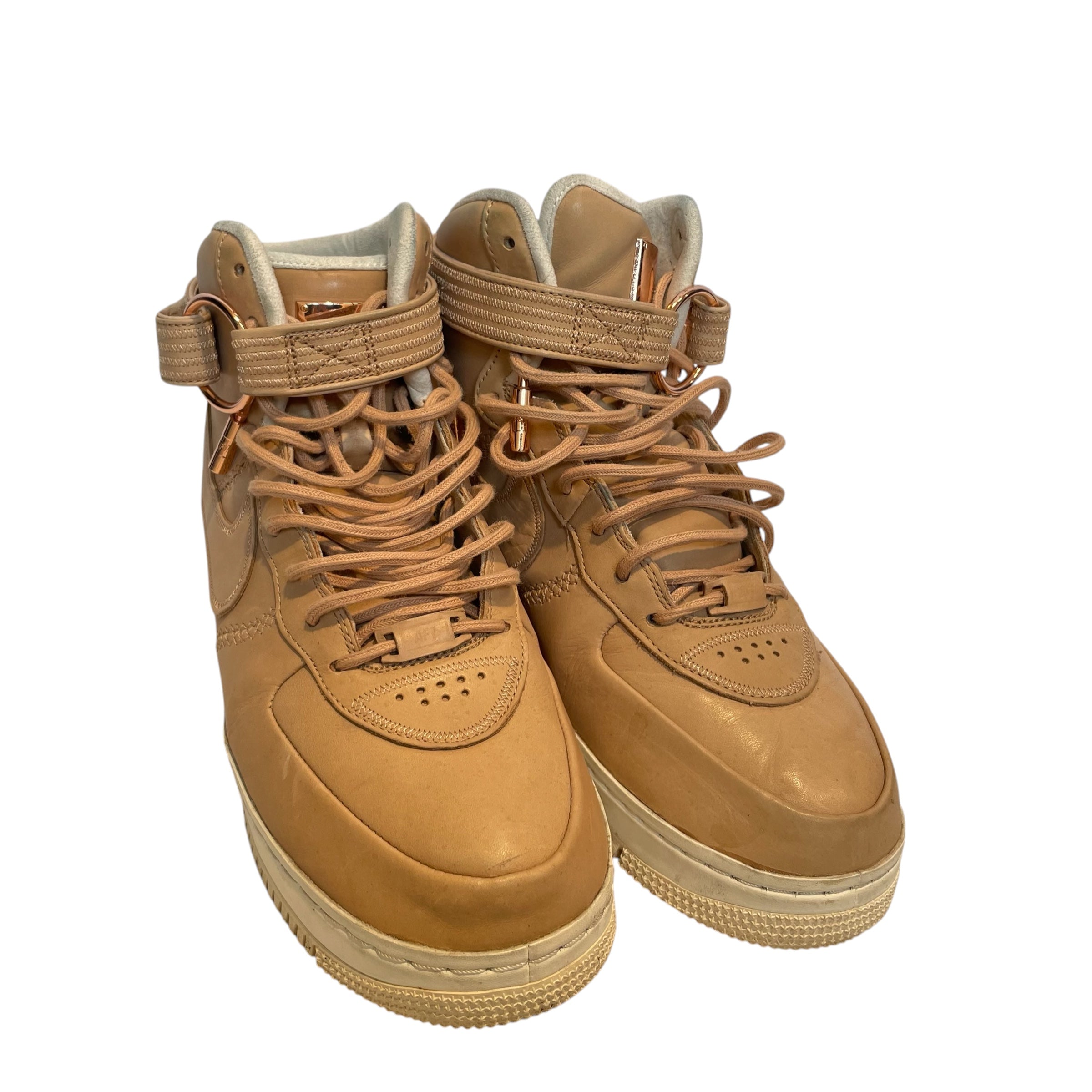 NIKE/Hi-Sneakers/US 10/Leather/BEG/vachetta tan view 1