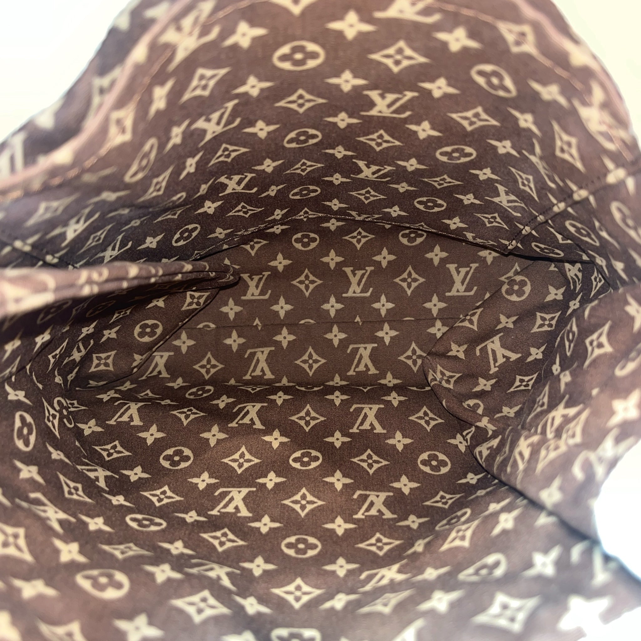 LOUIS VUITTON/Hand Bag/Graphic/Cotton/BEG/MI1005 view 4