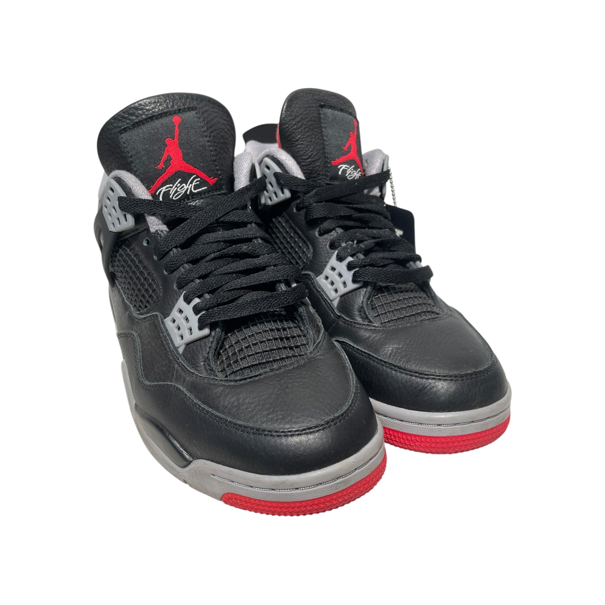 NIKE/AIR JORDAN 4/Hi-Sneakers/US 8.5/Leather/BLK/FV5029-006 view 1