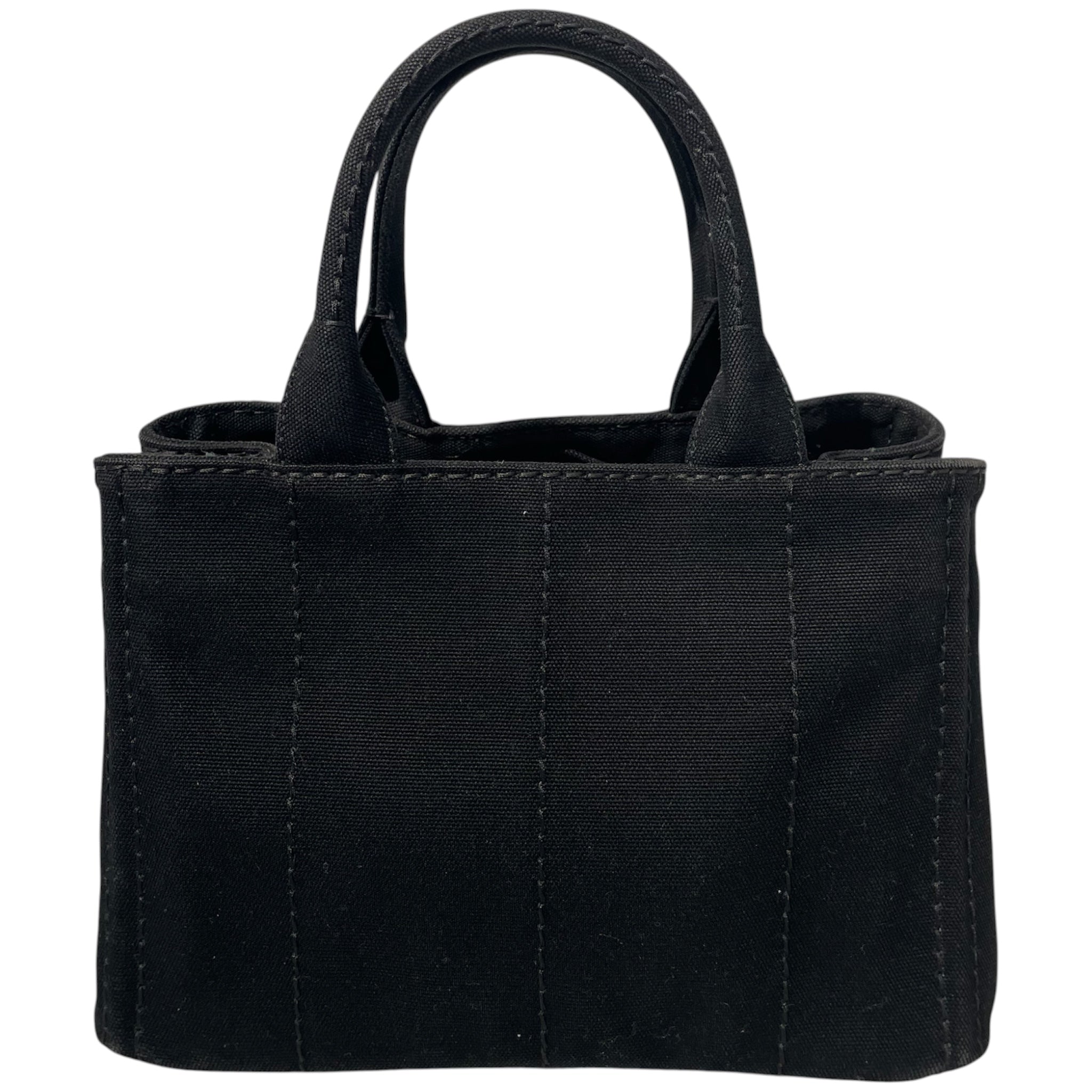 PRADA/Bag/Cotton/BLK/Prada Canapa Canvas view 2