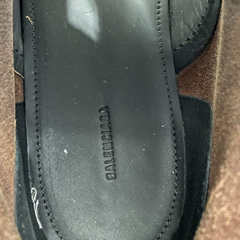 BALENCIAGA/Boots/EU 43/Leather/BLK/STRICKER WORN OUT
