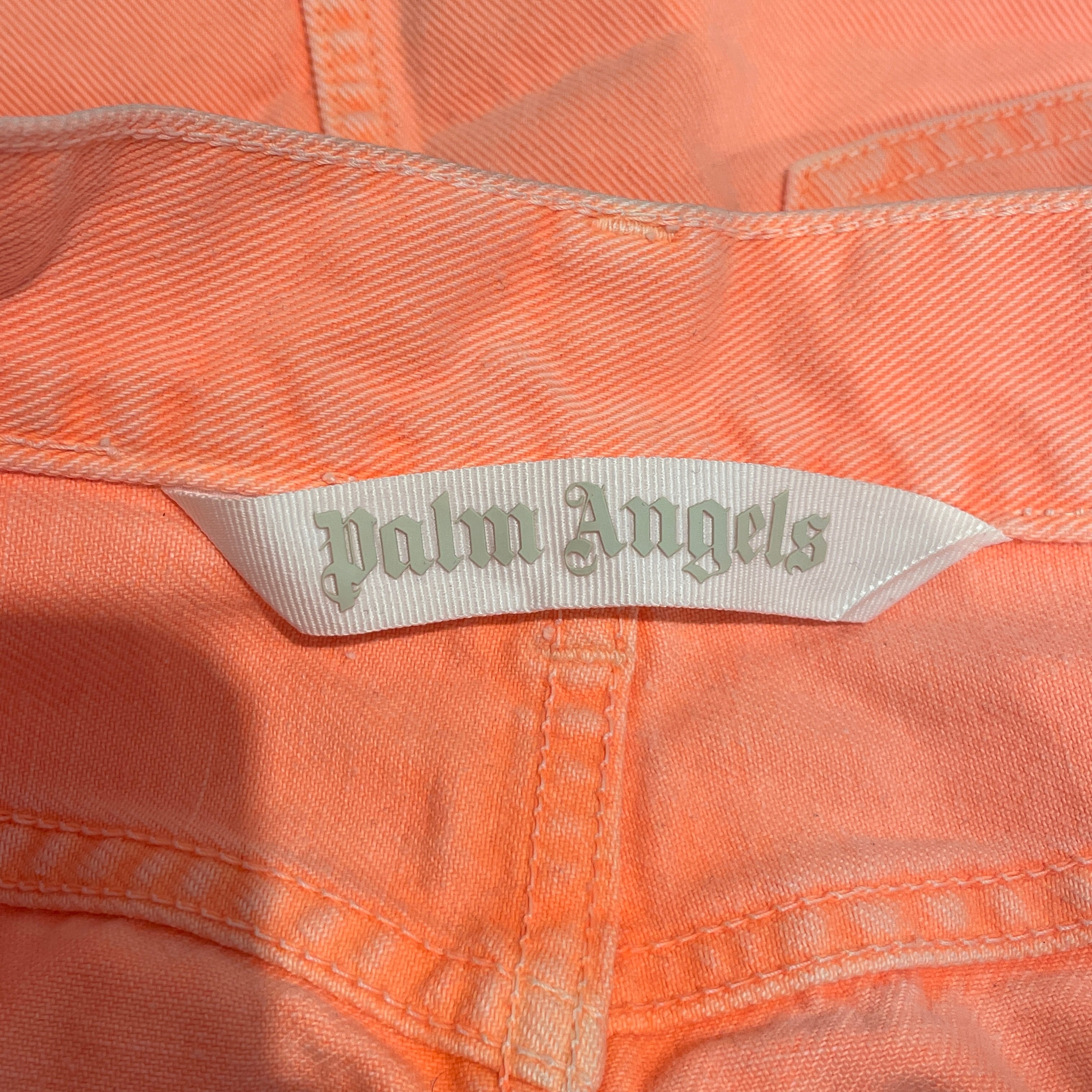 Palm Angels/Skirt/26/Denim/ORN/Denim Patch Skirt view 4