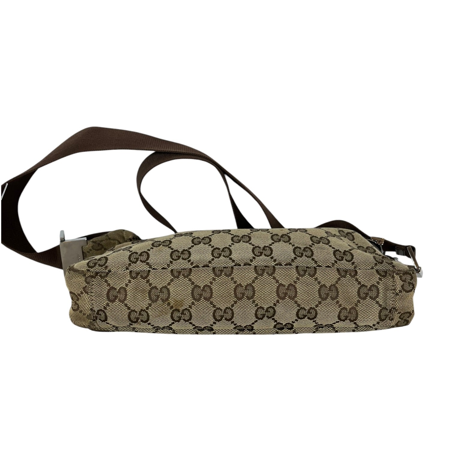 GUCCI/Bag/Monogram/Cotton/CML/GG CANVAS CRESCENT BAG view 6