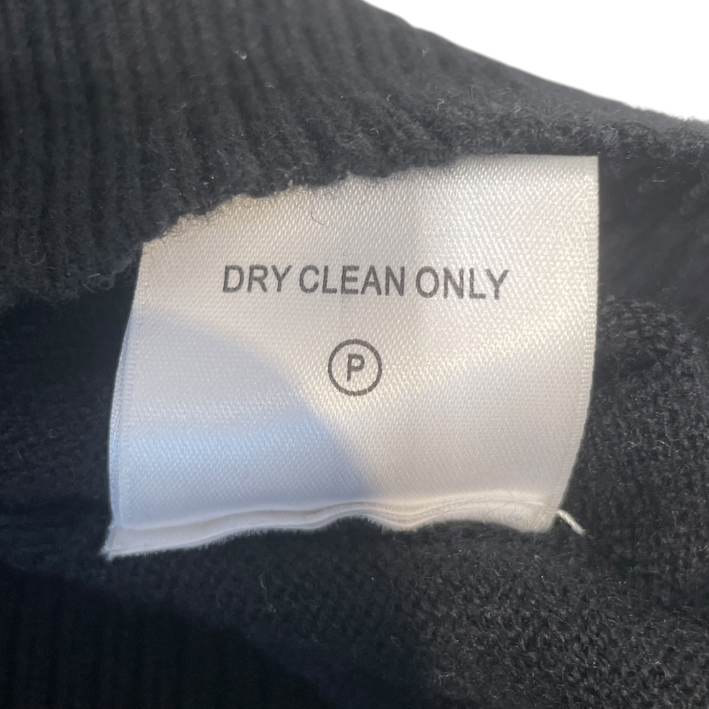 Christopher Esber/Tops/L/Wool/BLK/Wrap Around 1 sleeve view 5