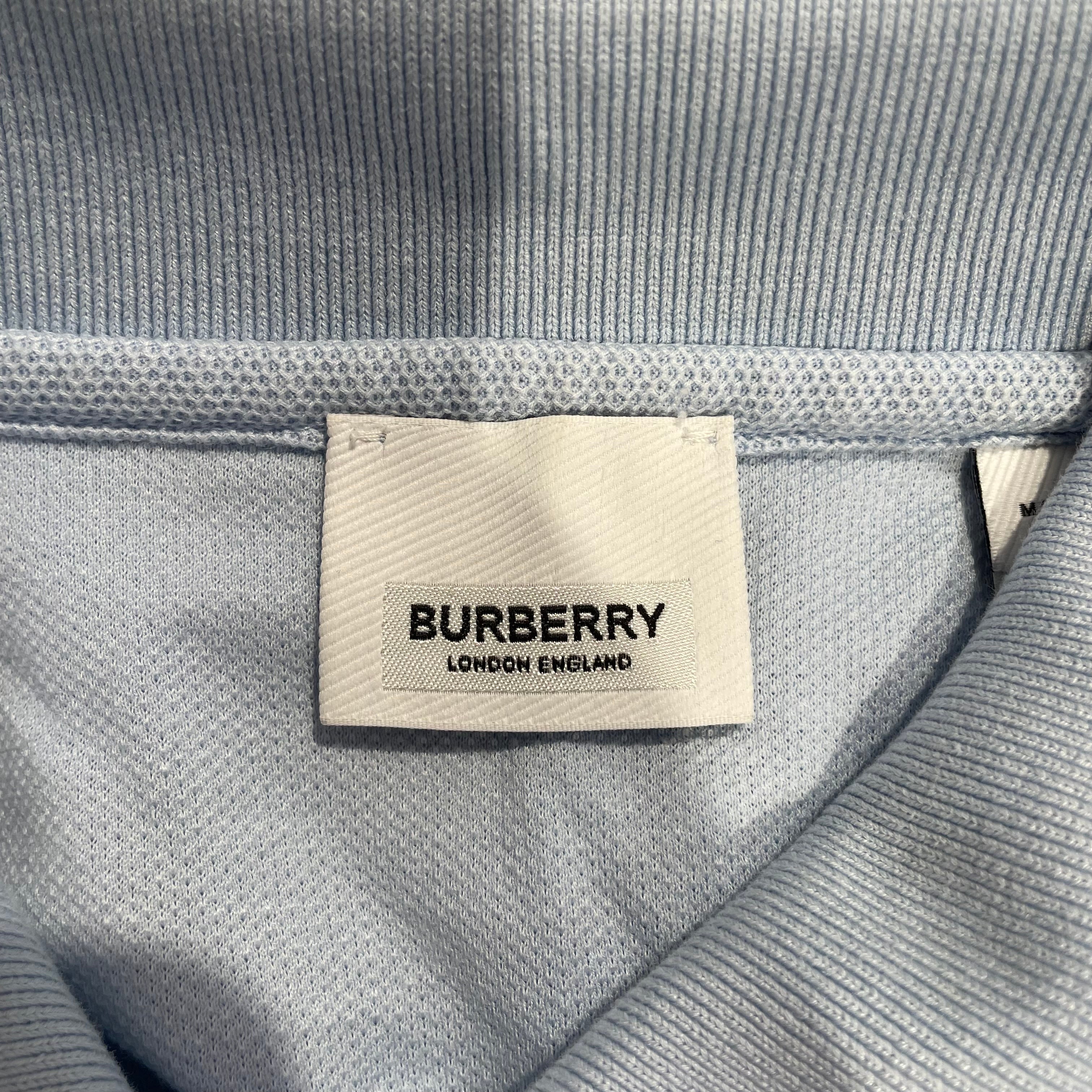 BURBERRY LONDON/Polo Shirt/XS/BLU/ view 3