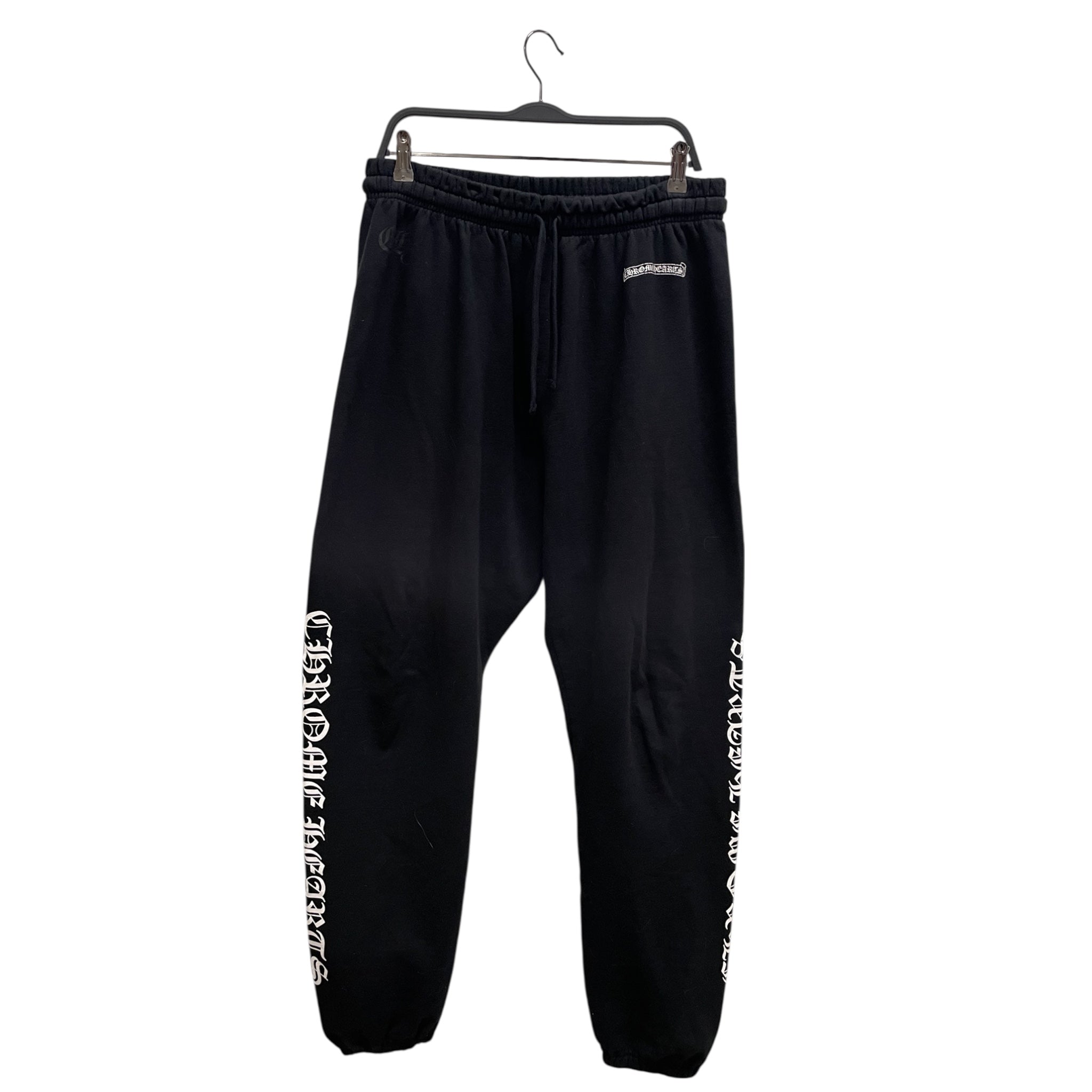 CHROME HEARTS/Sweatpants/XL/Cotton/BLK/SIDE LOGO view 1