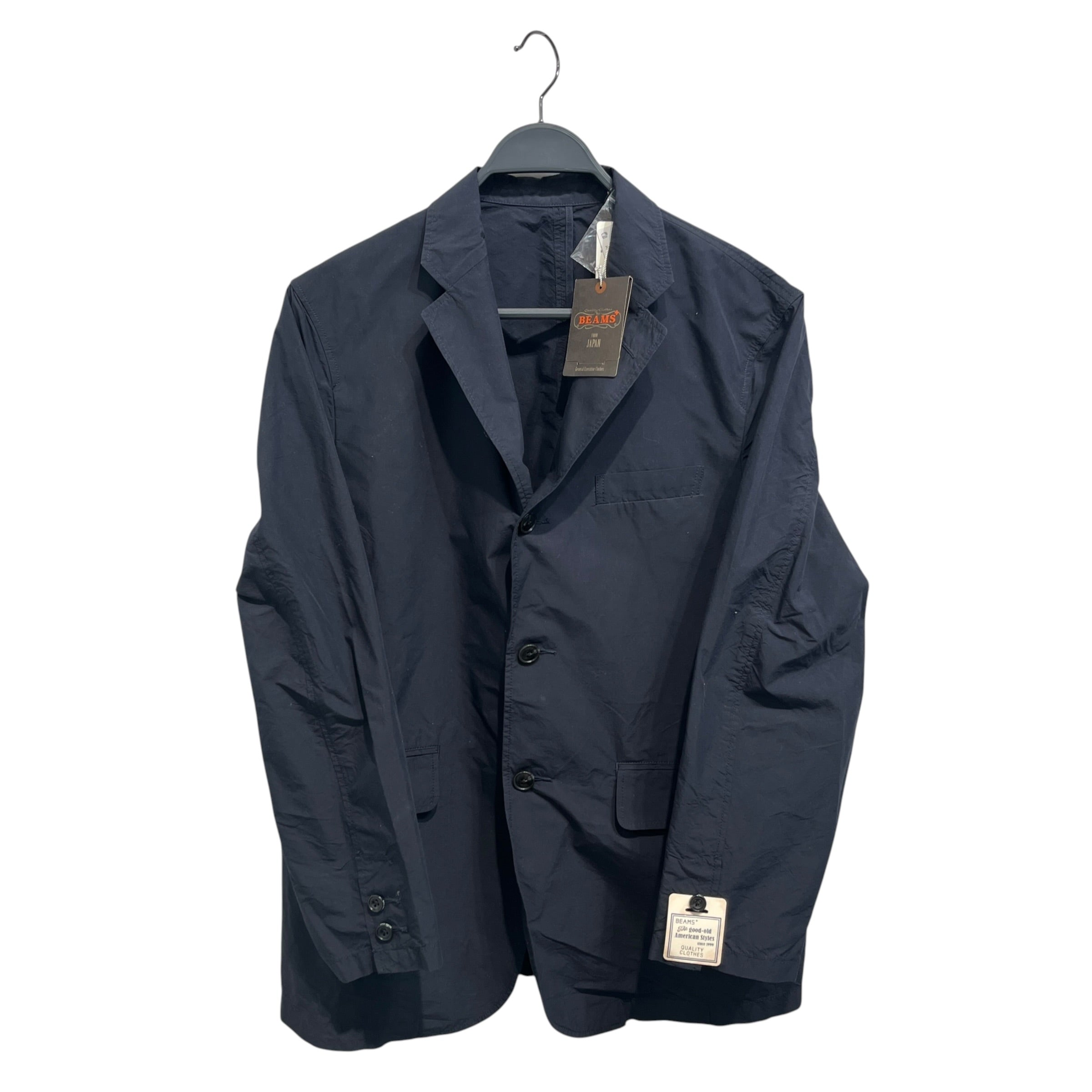 BEAMS +/Jacket/S/Cotton/NVY/Blazer NWT view 1
