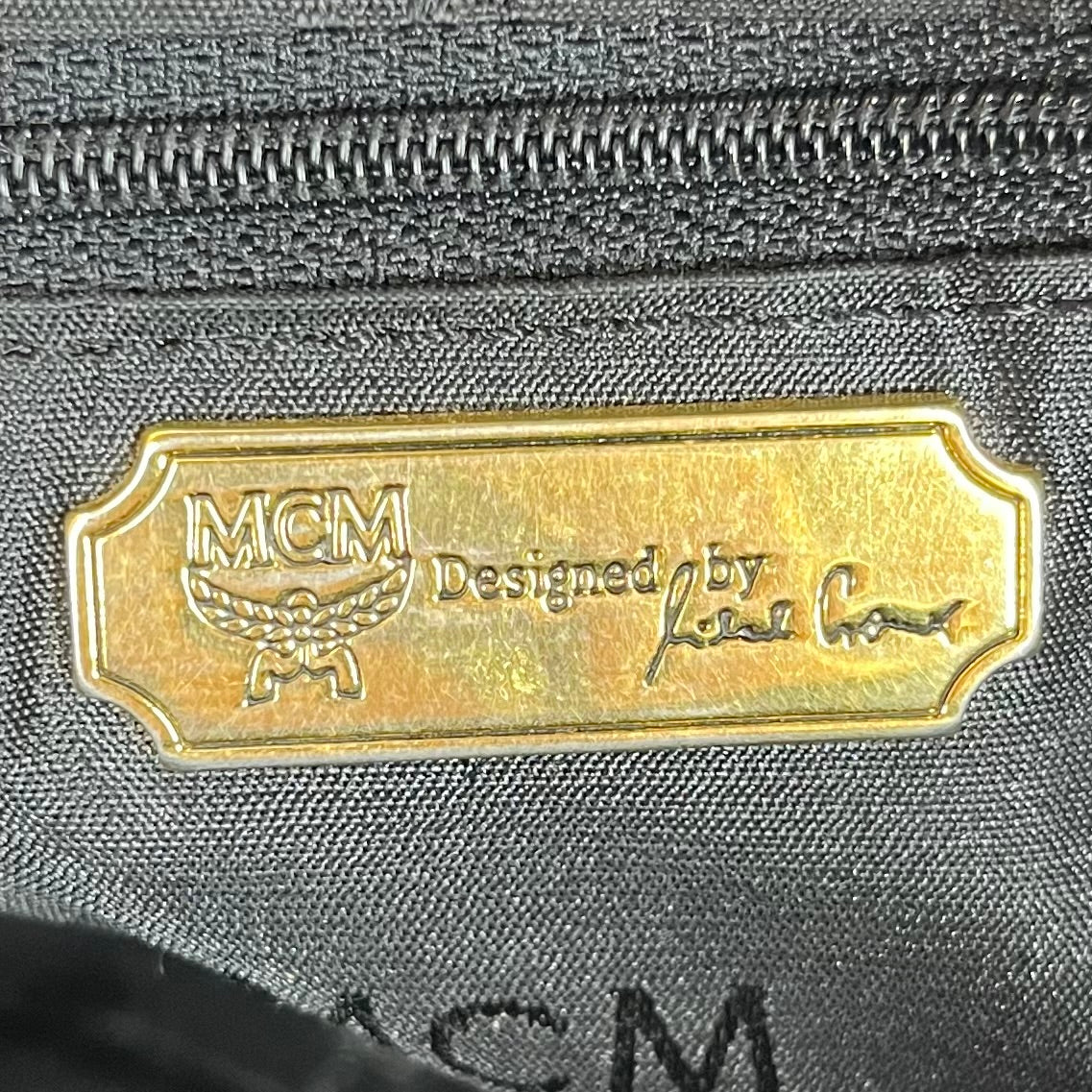MCM/Cross Body Bag/Leather/BLK/mcm studded logo view 5