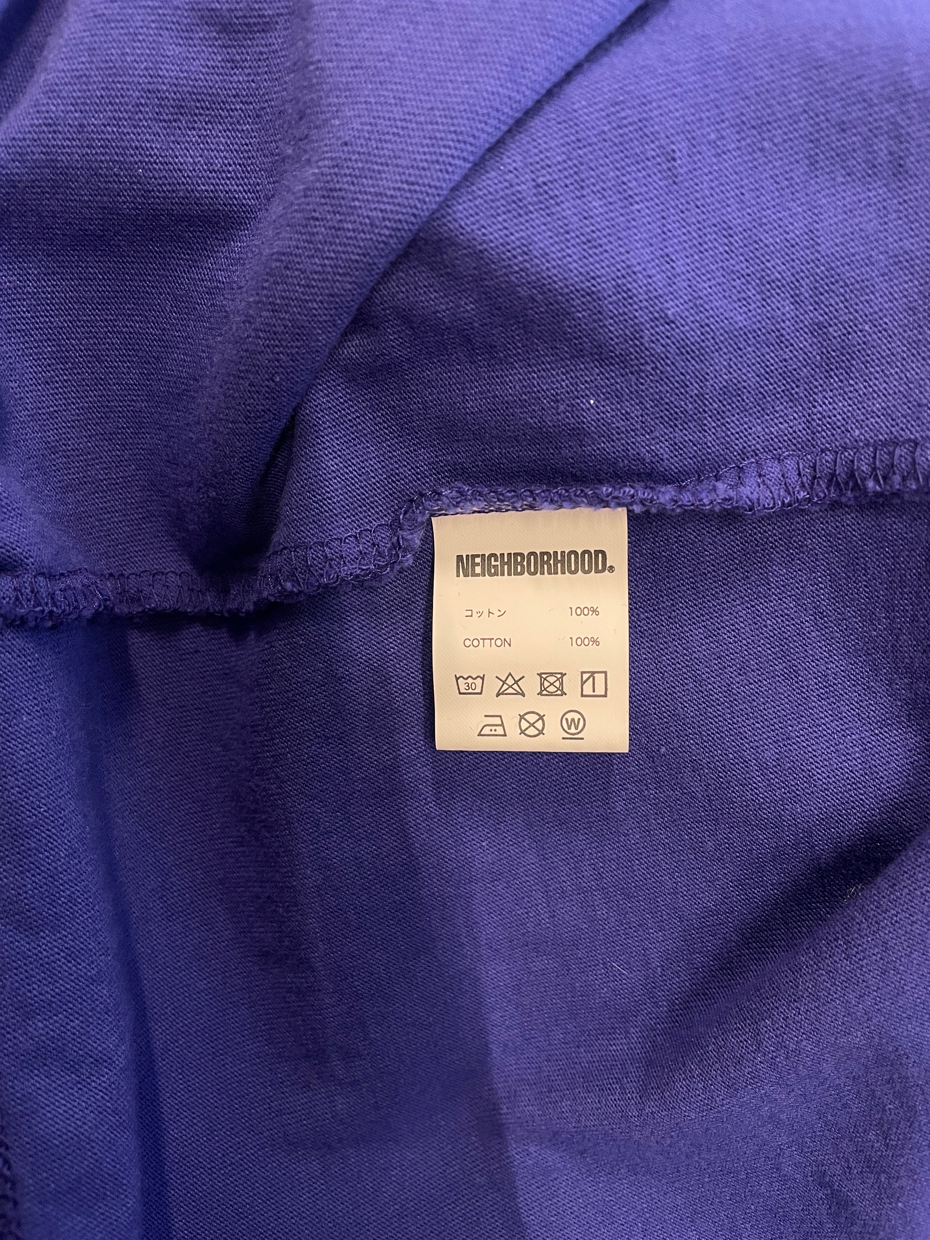 NEIGHBORHOOD/LS T-Shirt/XL/Cotton/BLU/PANTHERS TEE view 4