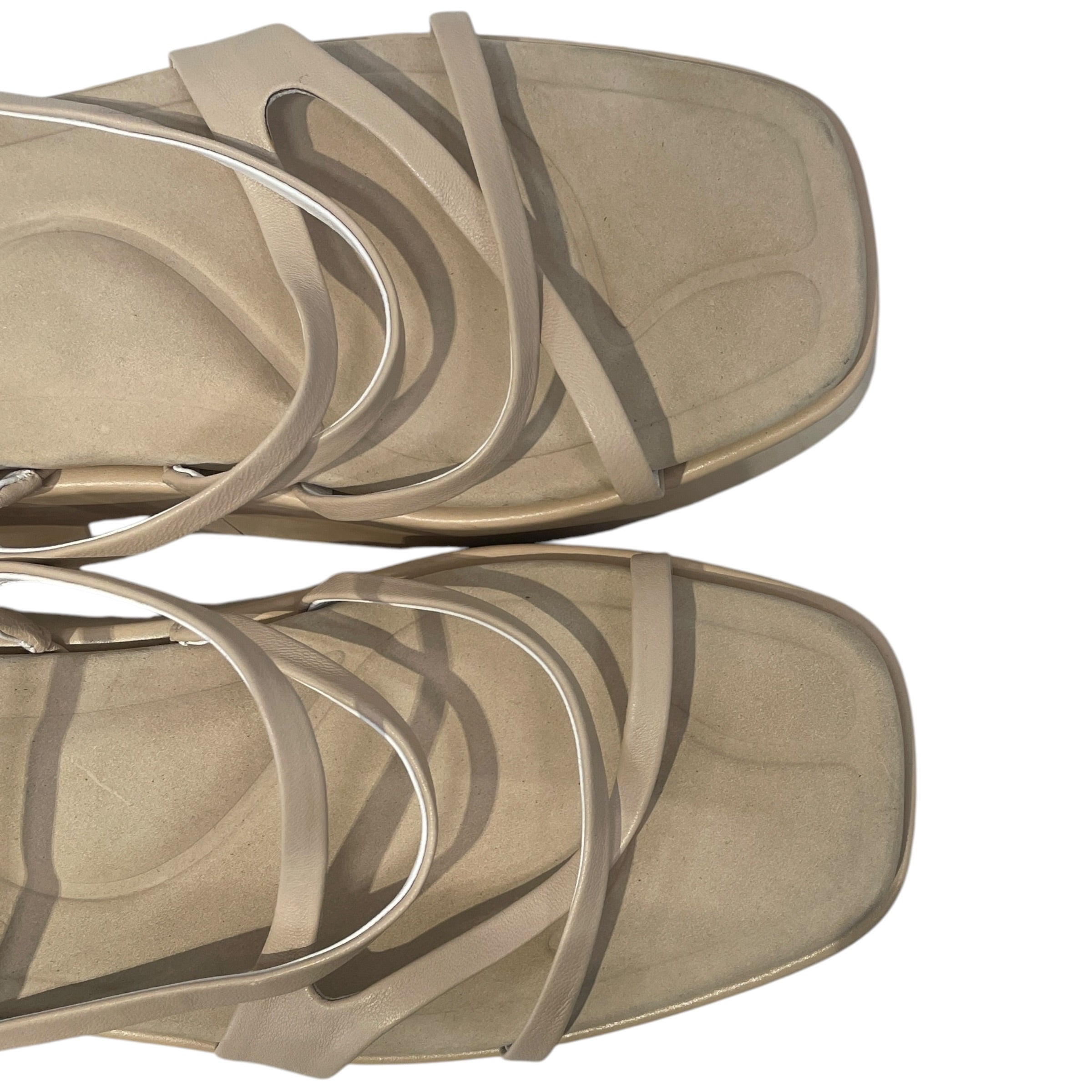 rag & bone/Sandals/EU 39/Leather/BEG/Open-Toe/Logan platform sandal view 4