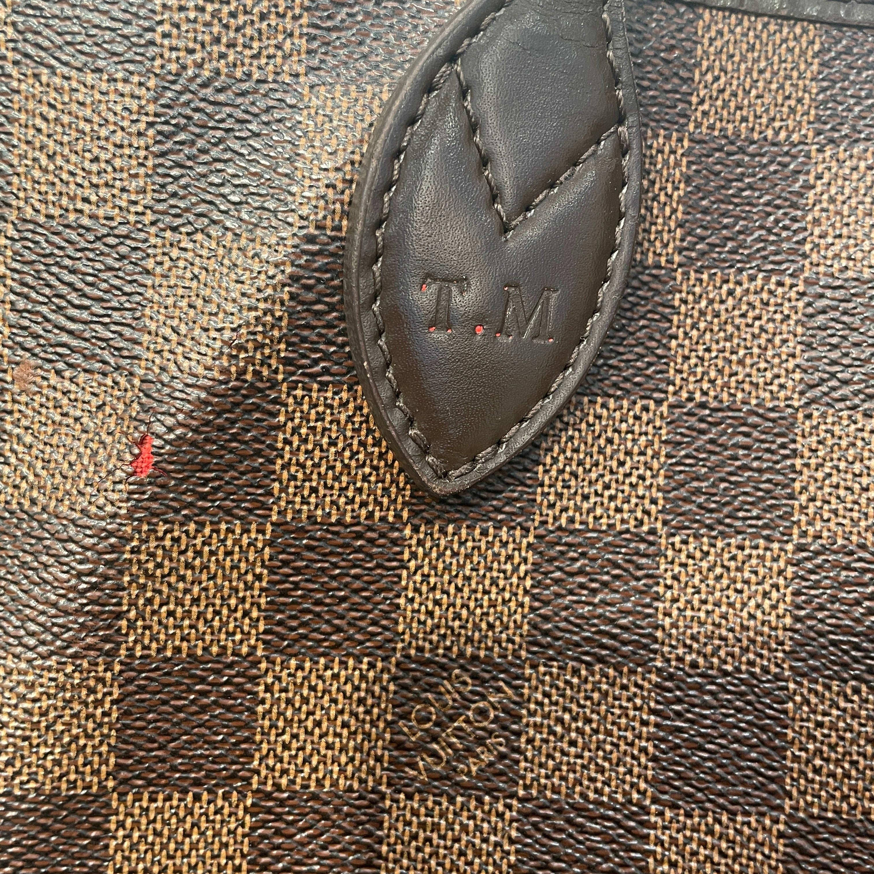 LOUIS VUITTON/Tote Bag/Monogram/Leather/BRW/NEVERFULL view 5
