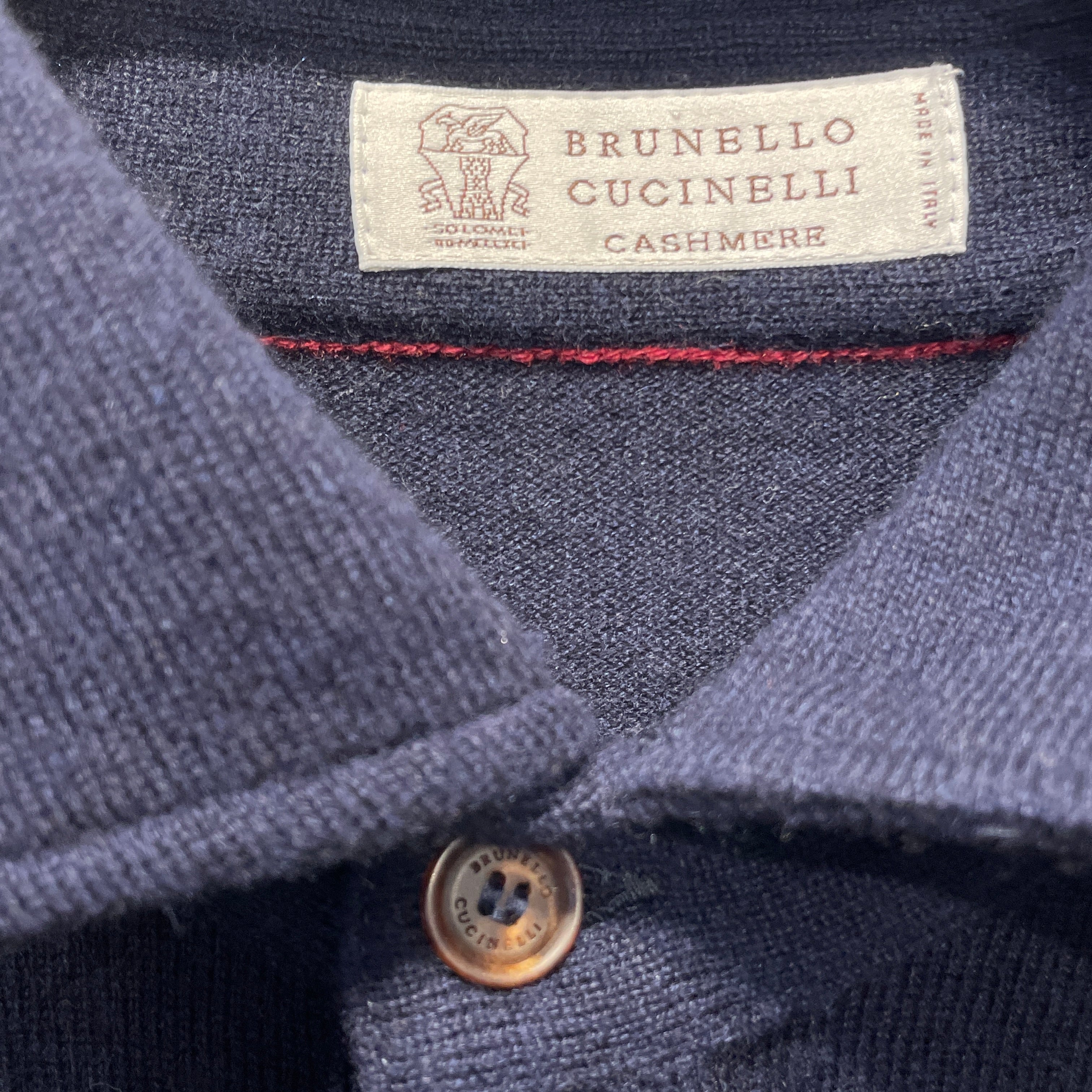 BRUNELLO CUCINELLI/Sweater/56/Cashmere/NVY/ view 3