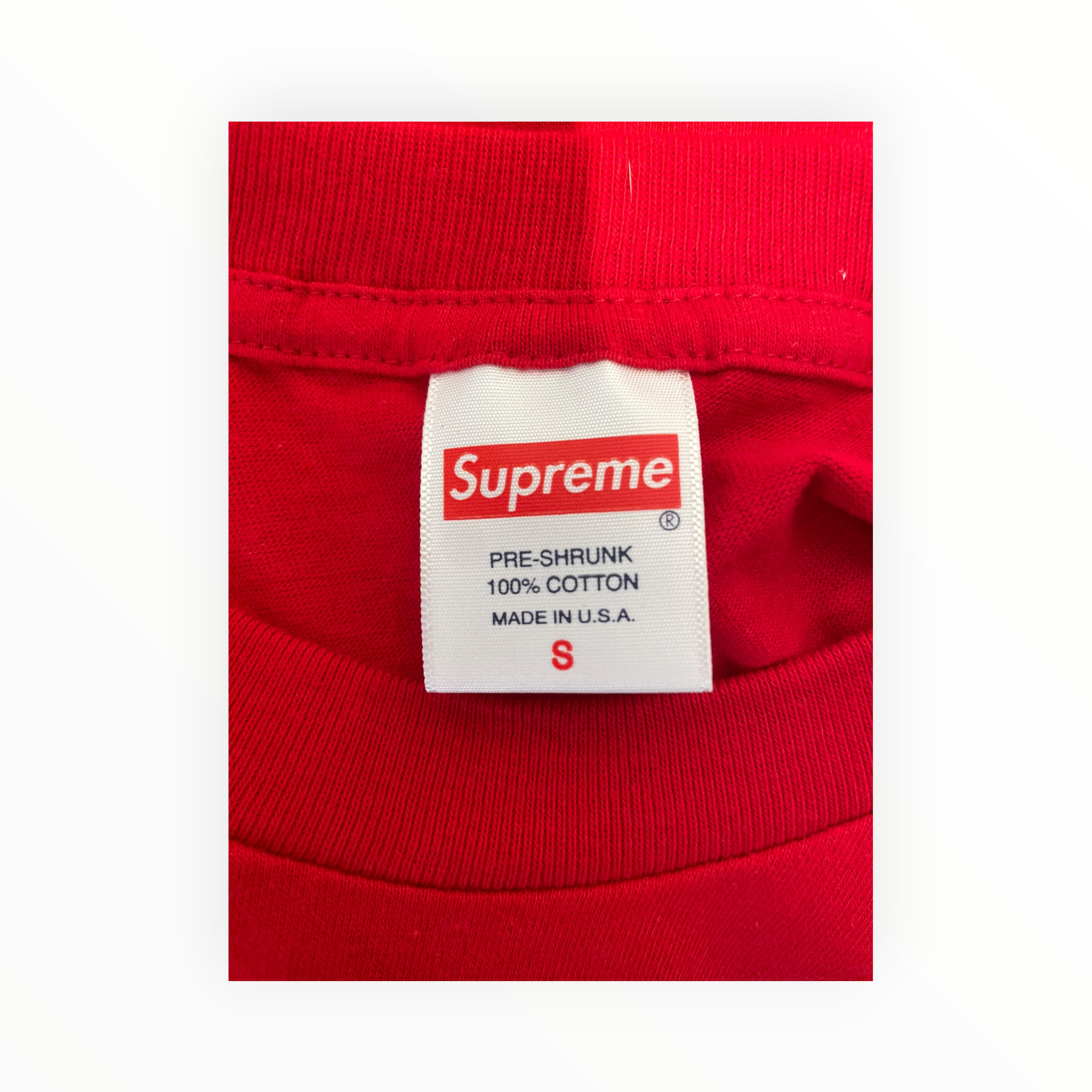 Supreme/T-Shirt/S/Cotton/RED/STRAWBERRY STILL LIFE 2023 view 3