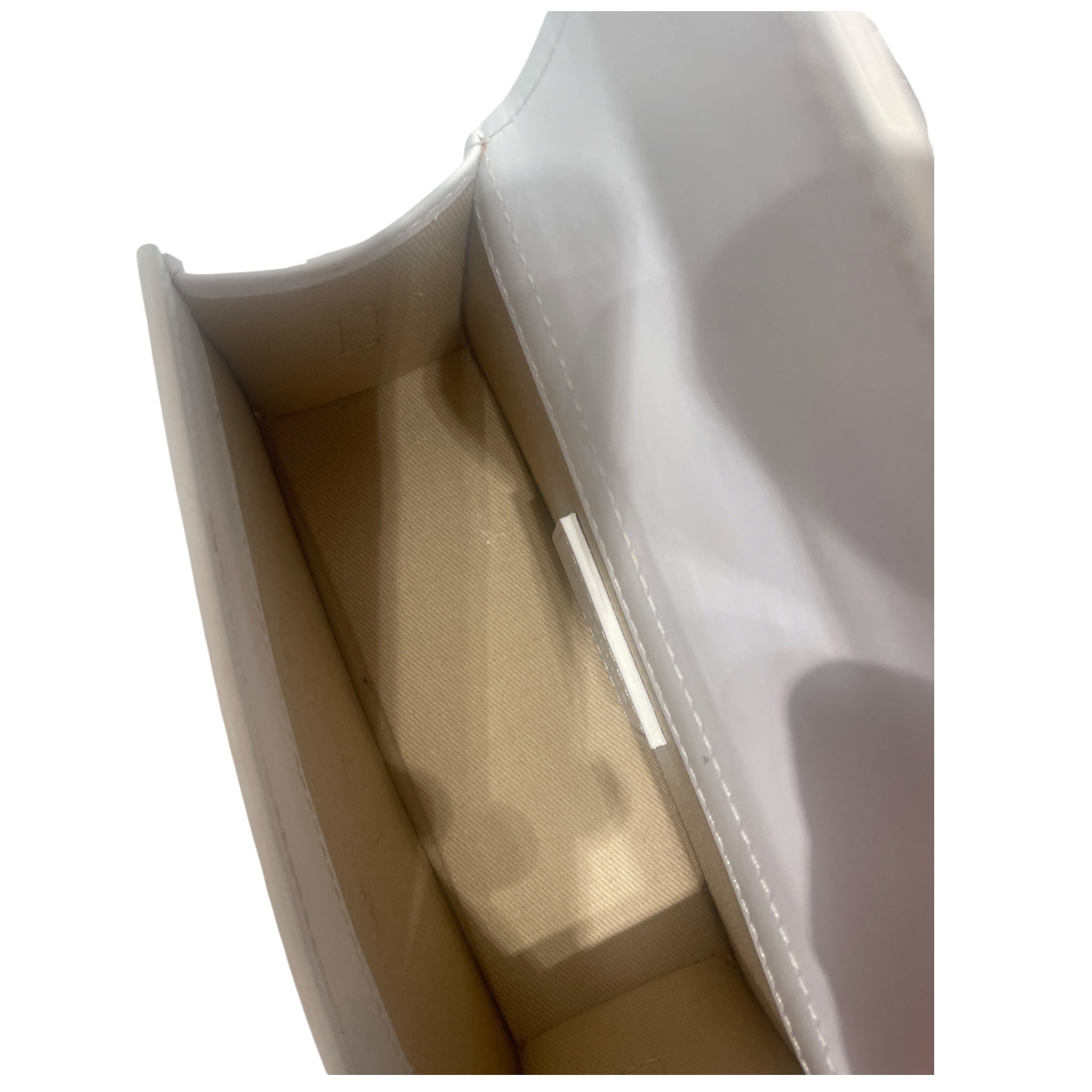 JACQUEMUS/Cross Body Bag/Leather/WHT/Le Bambino Small Bag view 4