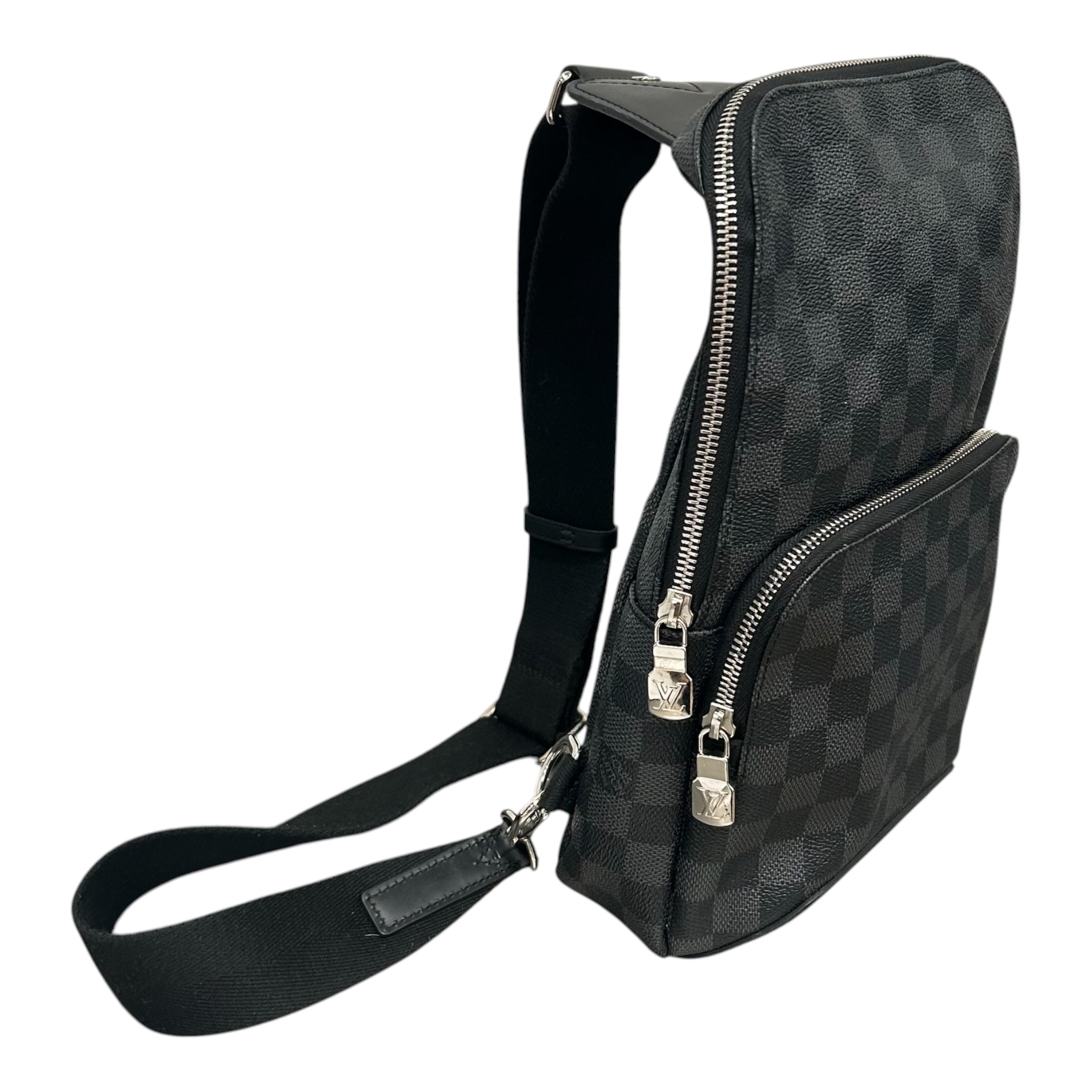 LOUIS VUITTON/Bag/Monogram/Leather/GRY/AVENUE SLING view 6