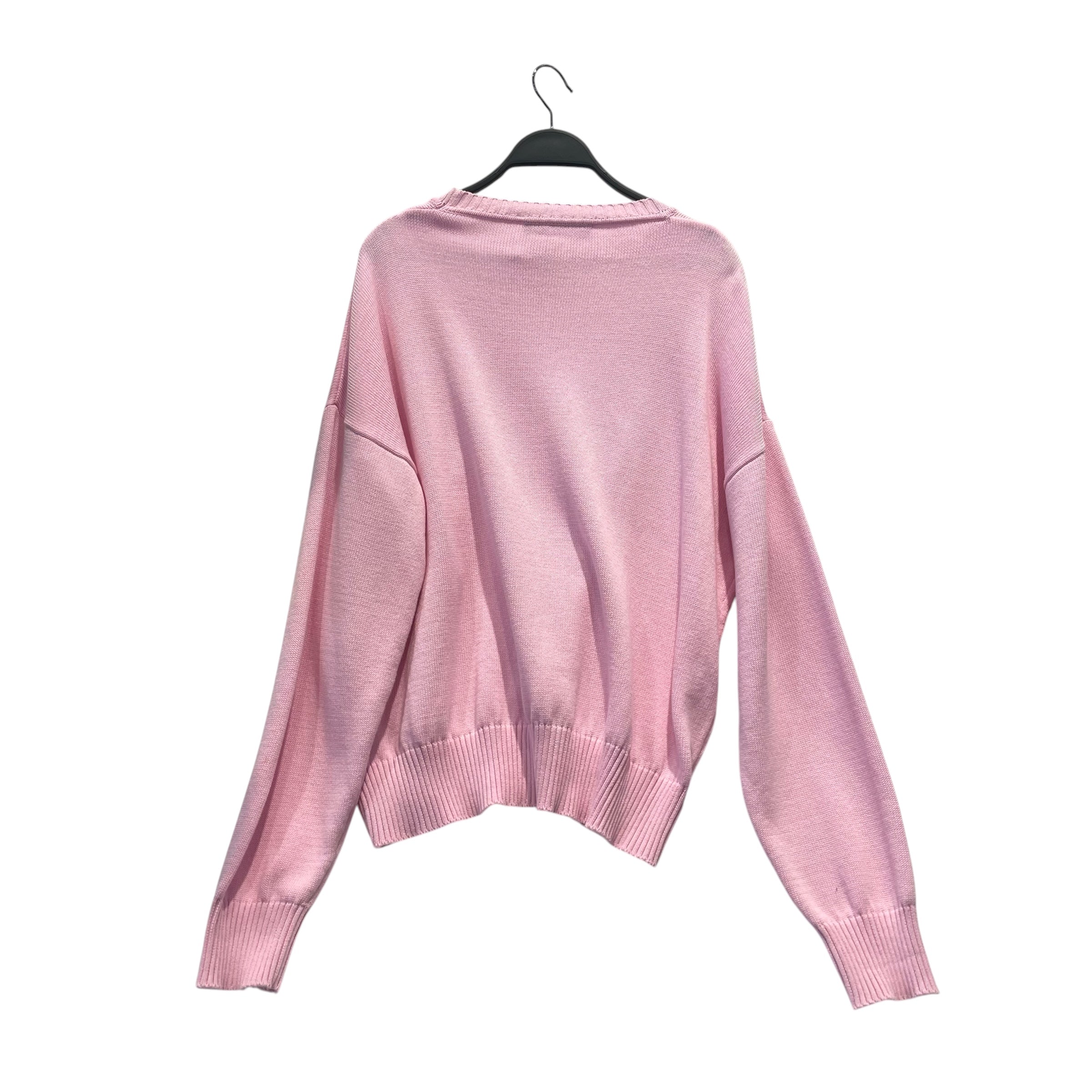 VERSACE/Heavy Sweater/46/Cotton/PNK/ view 2
