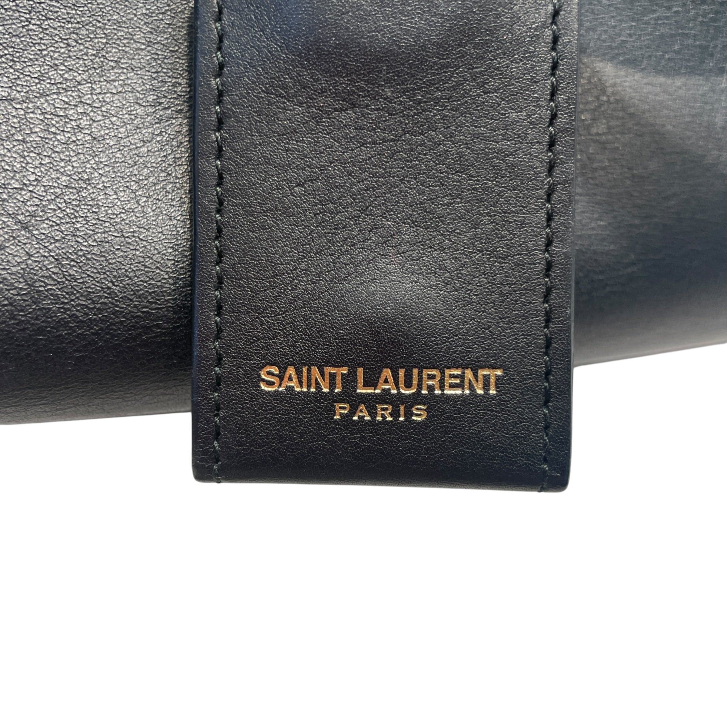 SAINT LAURENT/Hand Bag/Leather/BLK/Y Line 2 way shoulder bag view 7