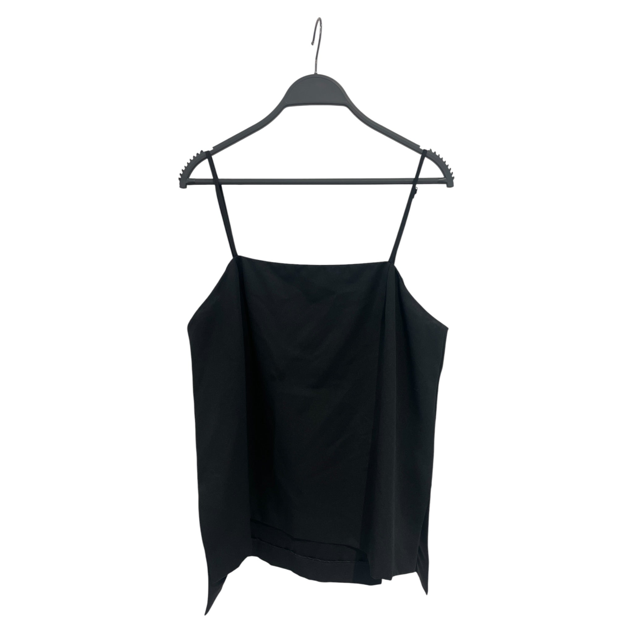 Maison Margiela/Camisole/48/Cotton/BLK/WIDE TANK TOP SPAGETTI STRAP view 1