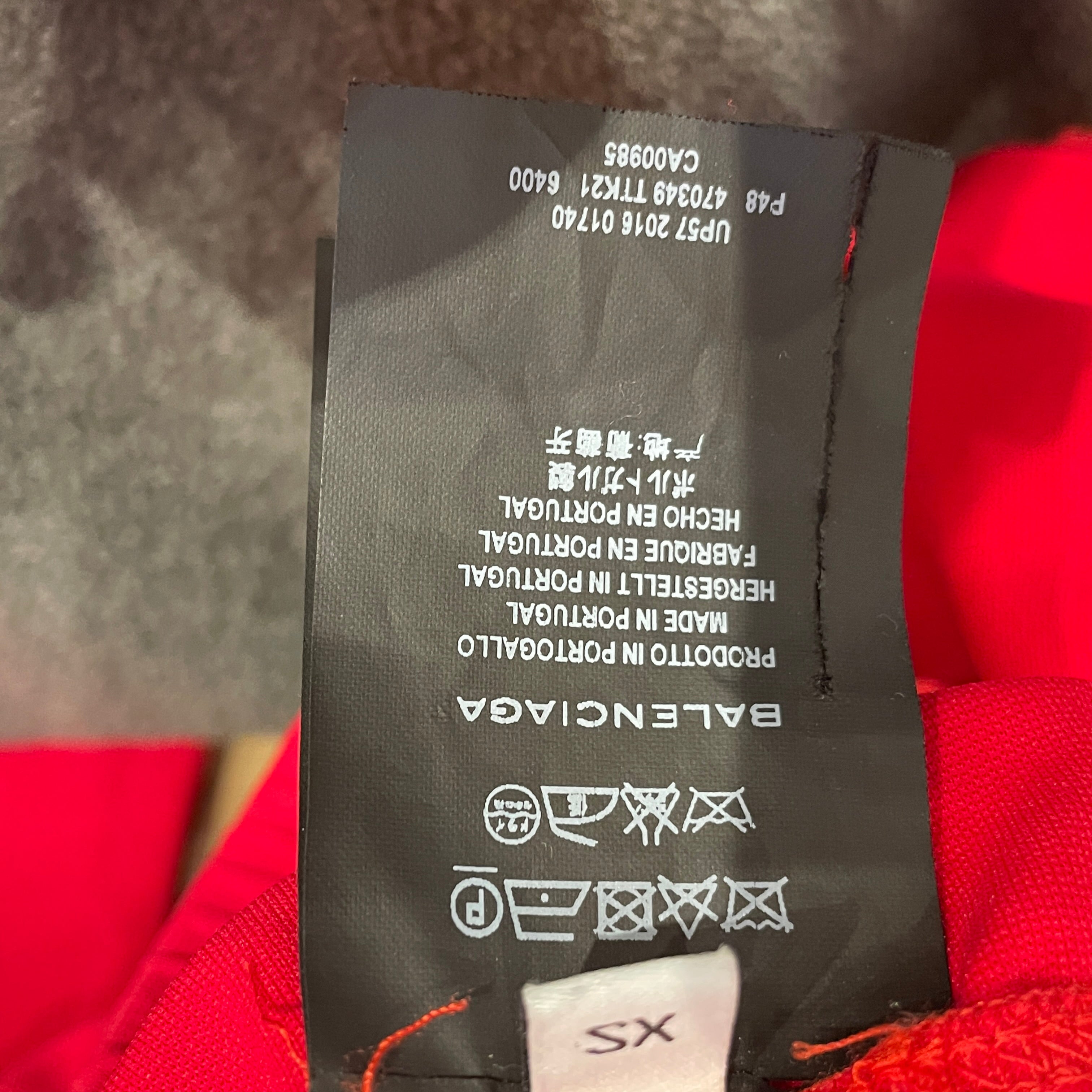 BALENCIAGA/Skinny Pants/XS/Polyester/RED/SKINNY JOGGERS view 4