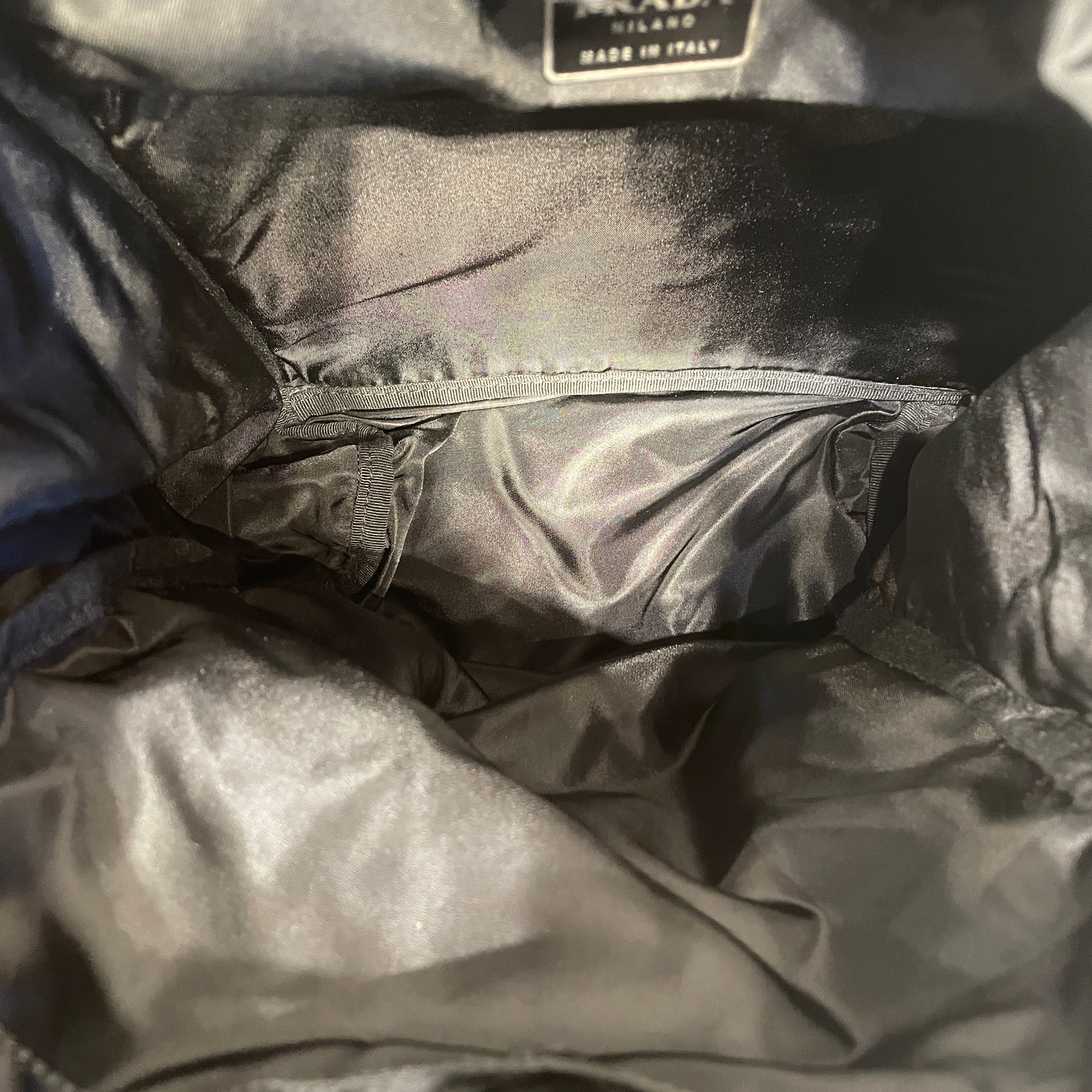 PRADA/Backpack/OS/Nylon/BLK/Mini Backpack' view 4