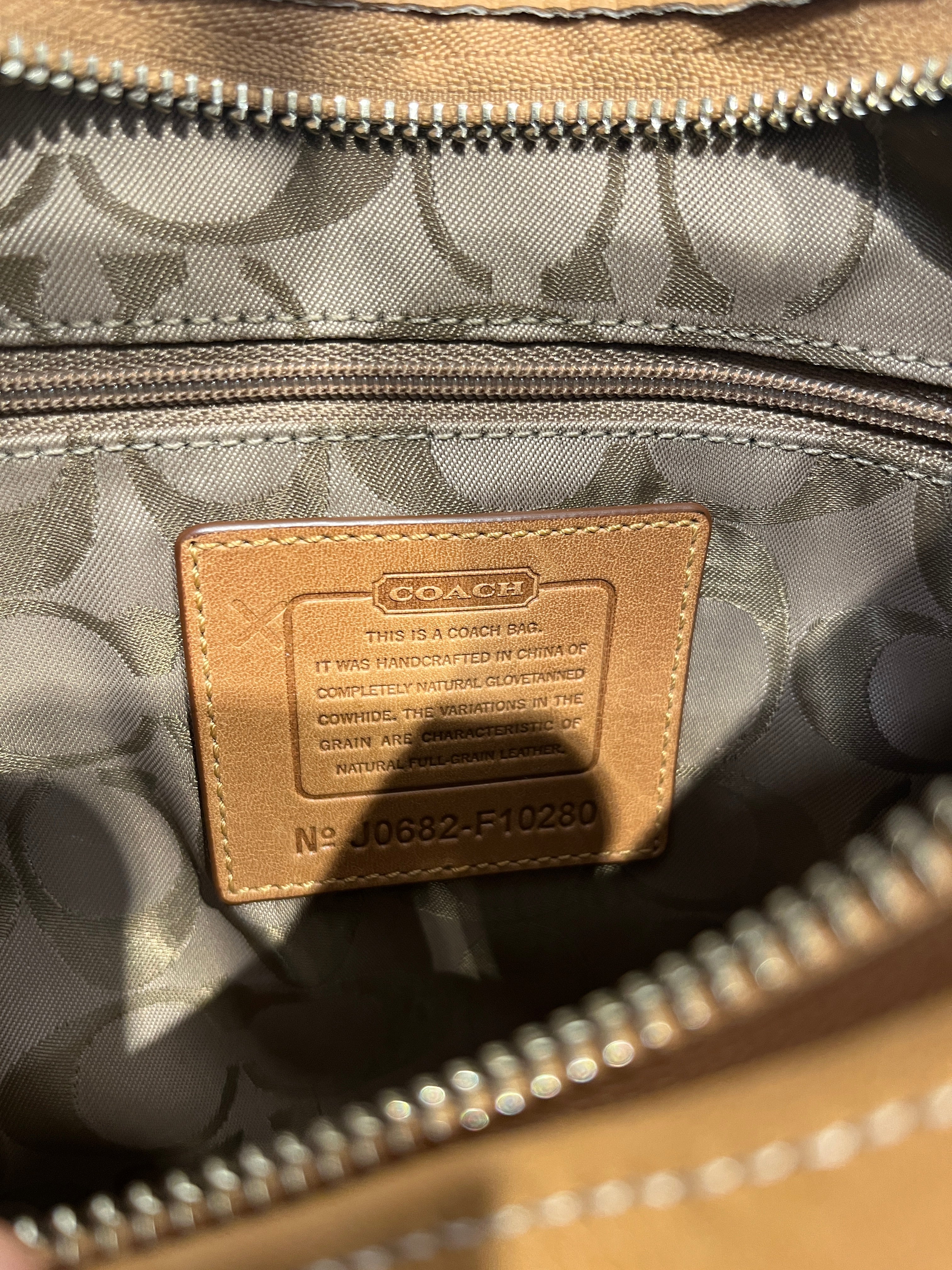 COACH/Hand Bag/Leather/CML/COACH HAMILTON BAG view 5