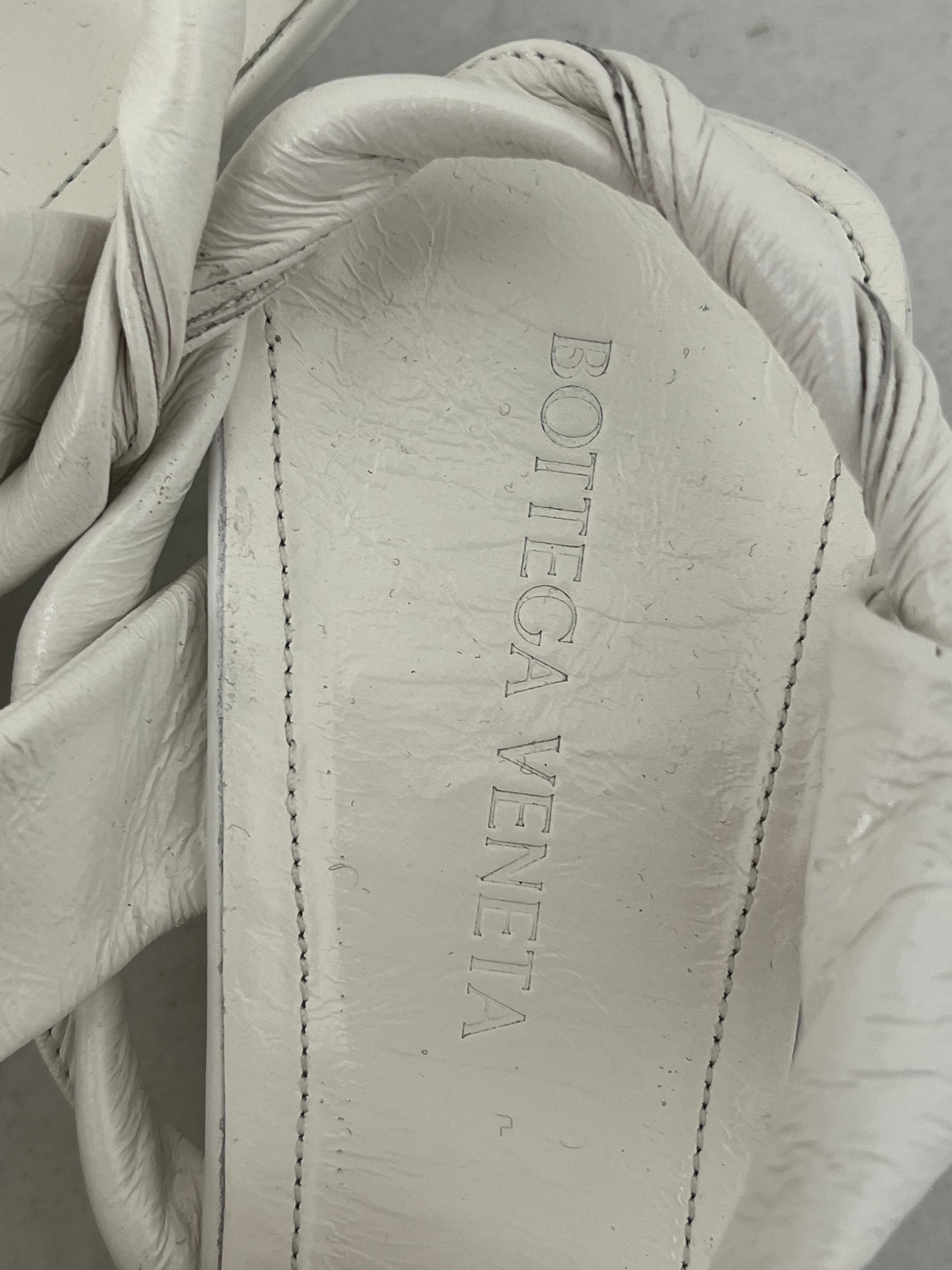 BOTTEGA VENETA/Heels/EU 40/Leather/WHT/POINTED TOE KITTEN HEEL view 7
