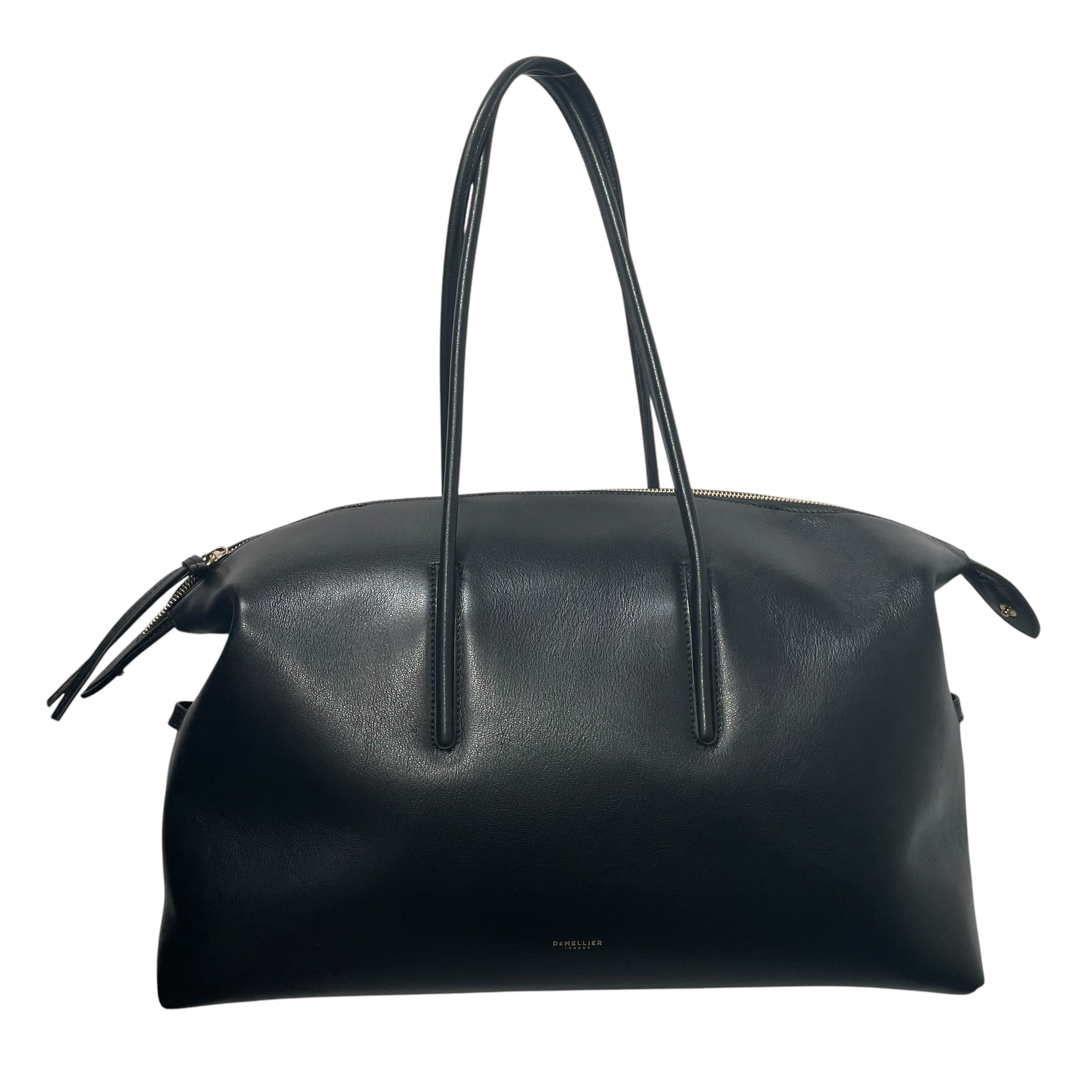 DEMELLIER/Hand Bag/Leather/BLK/Leather Shoulder Bag view 1