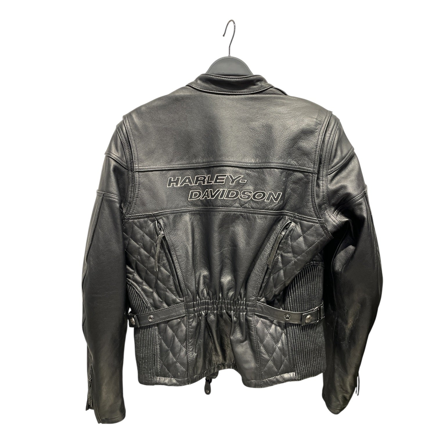 HARLEY DAVIDSON/Leather Jkt/M/Leather/BLK/ view 2