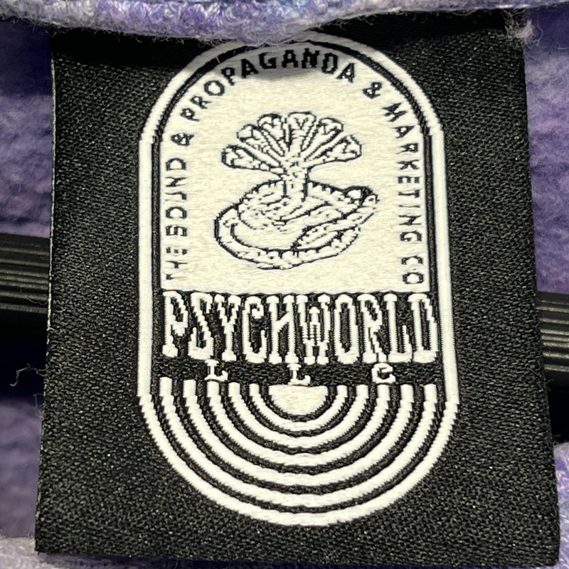 PSYCHWORLD/Hoodie/L/Cotton/PPL/STAR EYES