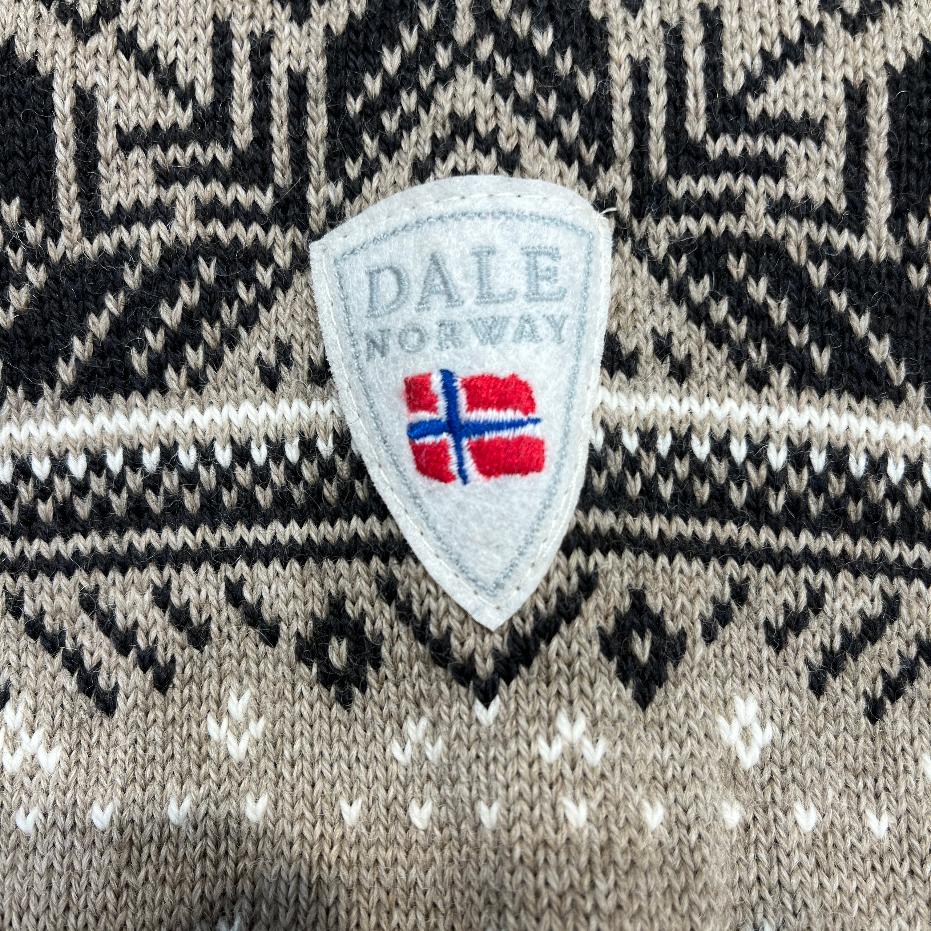 DALE OF NORWAY/Sweater/M/Border/Cotton/CML/Blyfjell view 3