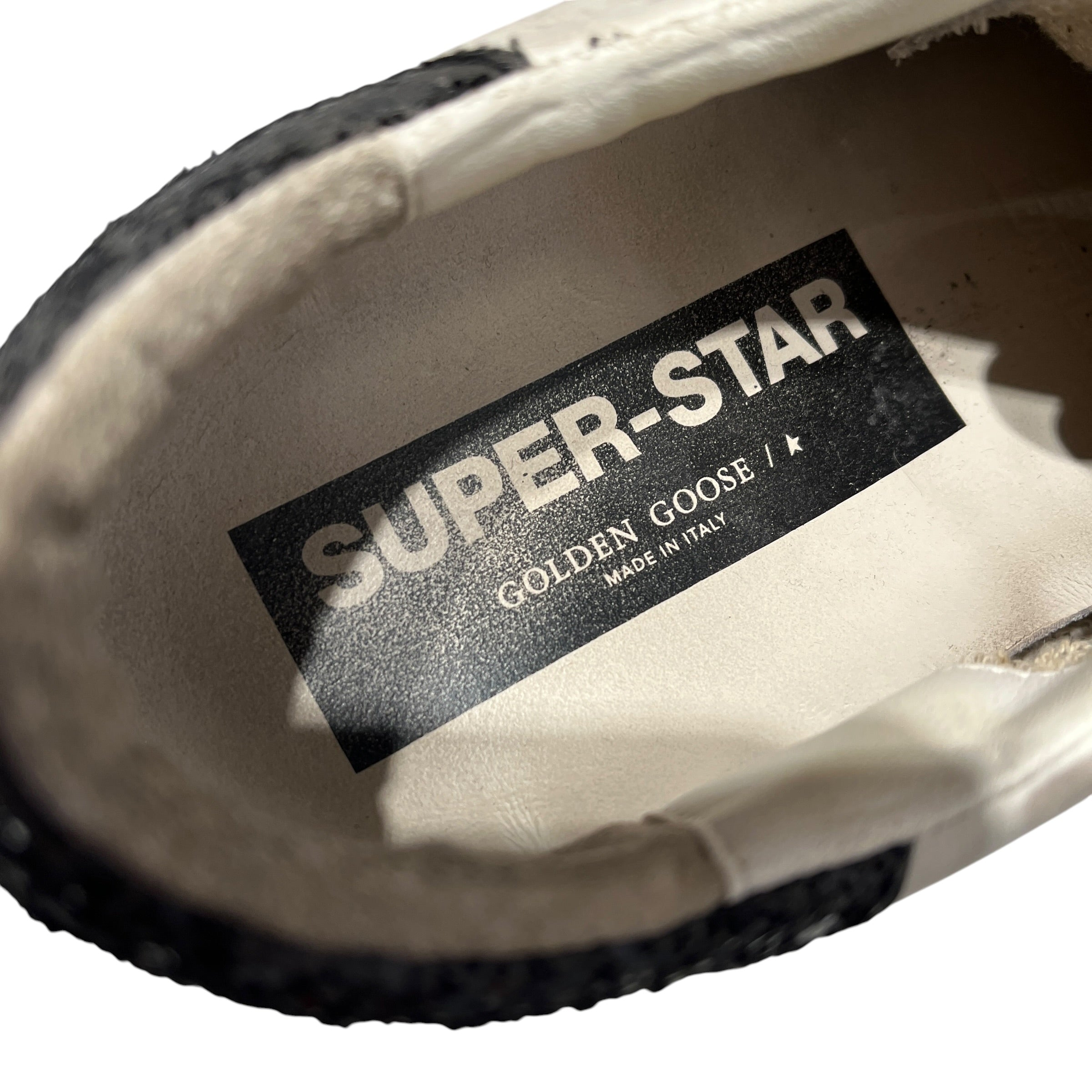 GOLDEN GOOSE/Low-Sneakers/US 6/Leather/WHT/golden star view 12