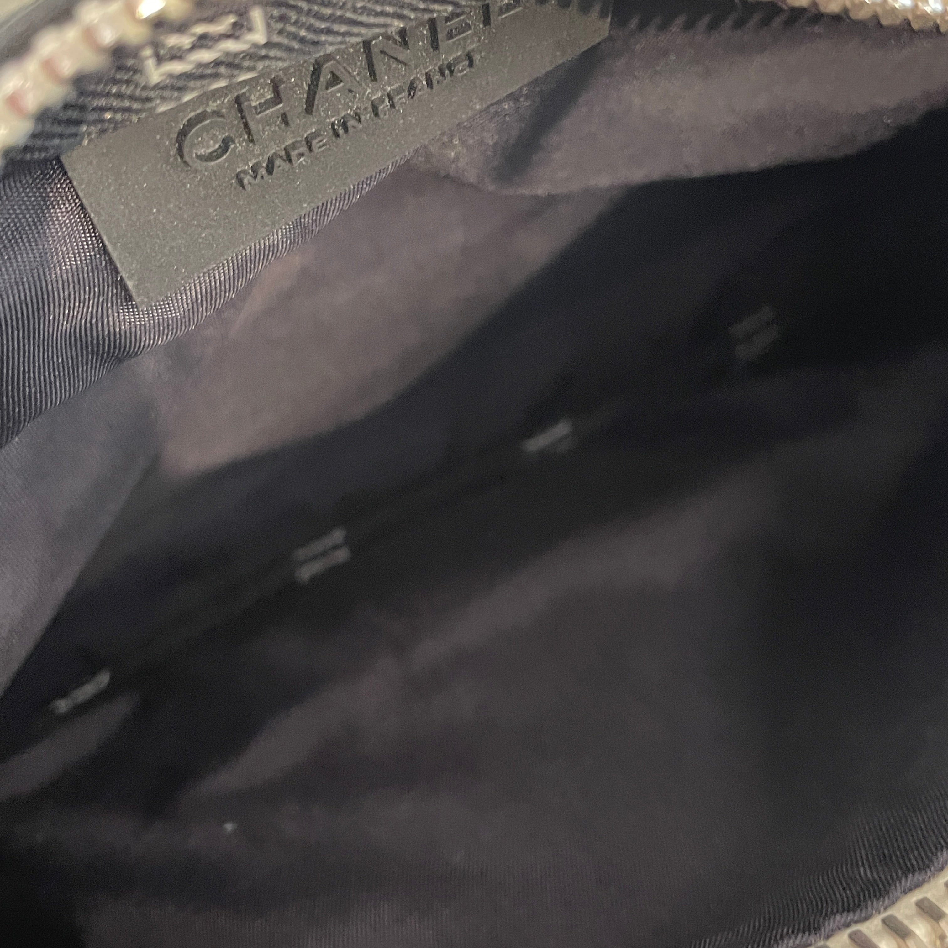 CHANEL/Fanny Pack/Graphic/CRM/Coco Mark Canvas Waist Pouch view 4