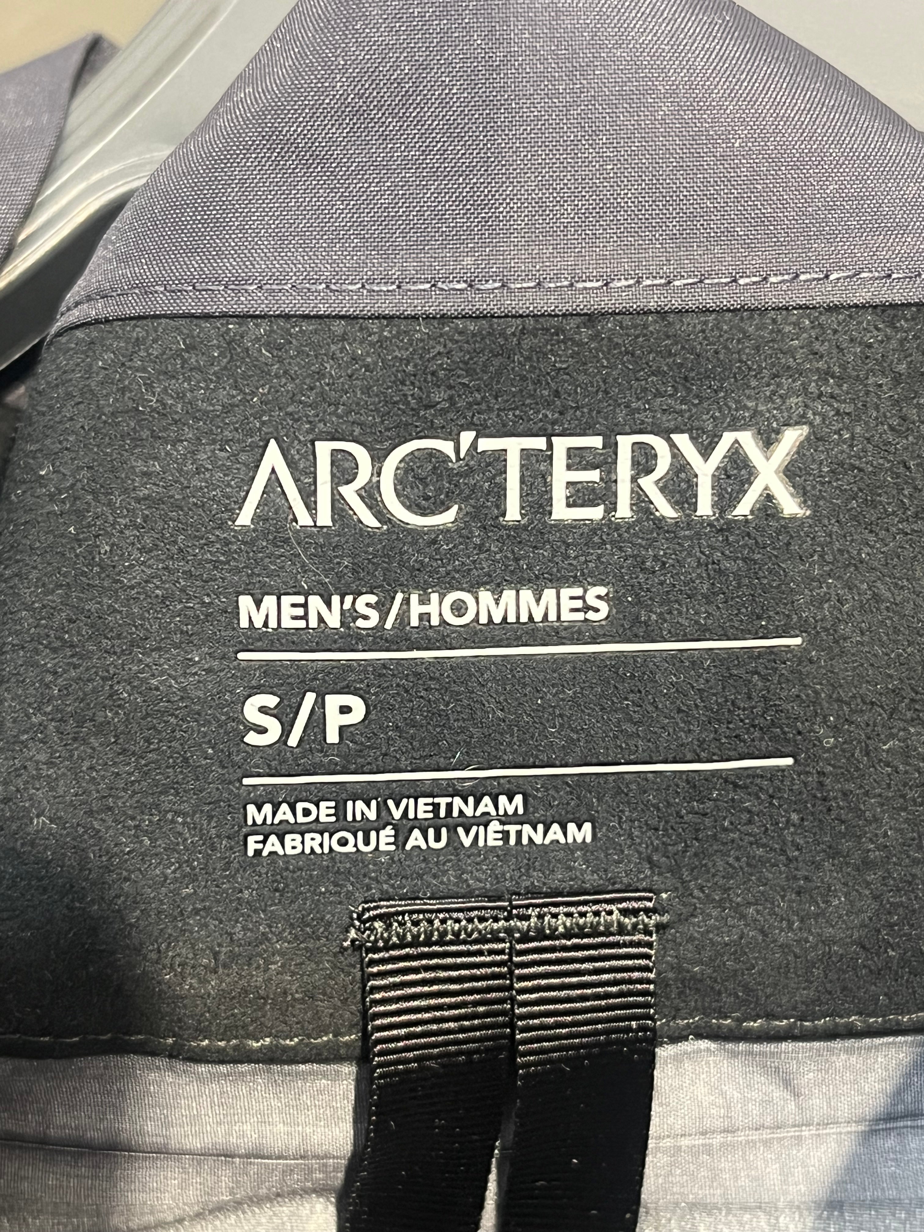 ARC'TERYX/Windbreaker/L/Nylon/NVY/LOGO CHEST view 5