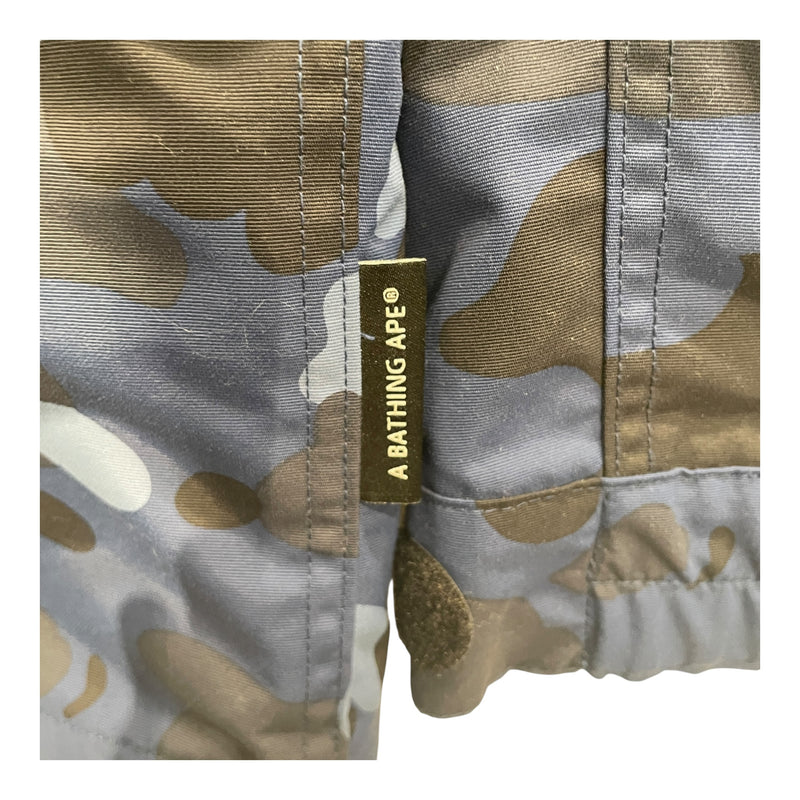 A BATHING APE/Windbreaker/XXL/Nylon/NVY/Camouflage/A BATHING APE ACROSS