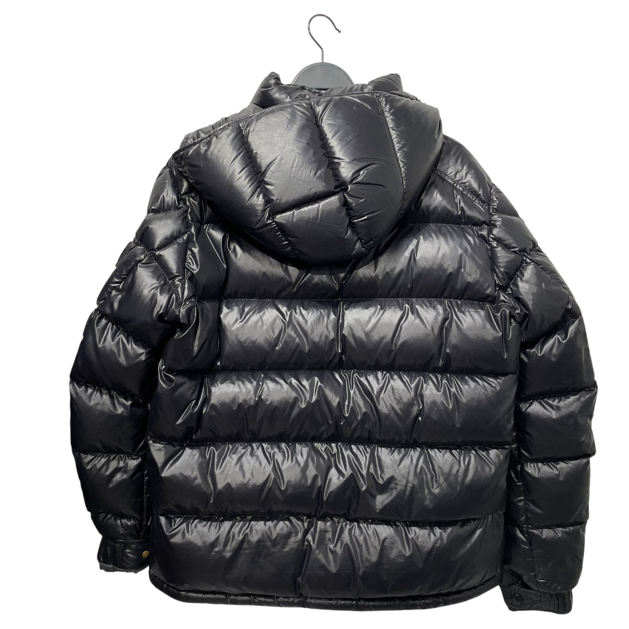 MONCLER/Puffer Jkt/4/BLK/maya hooded view 2