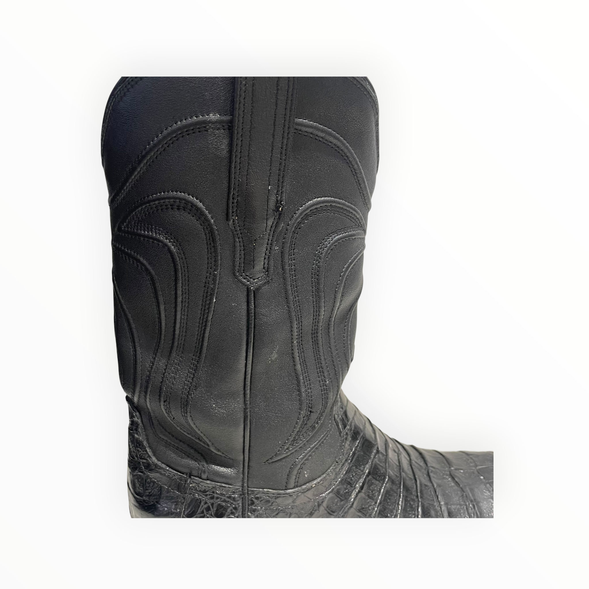 TECOVAS/Cowboy Boots/US 10/BLK/Midnight Caiman view 9