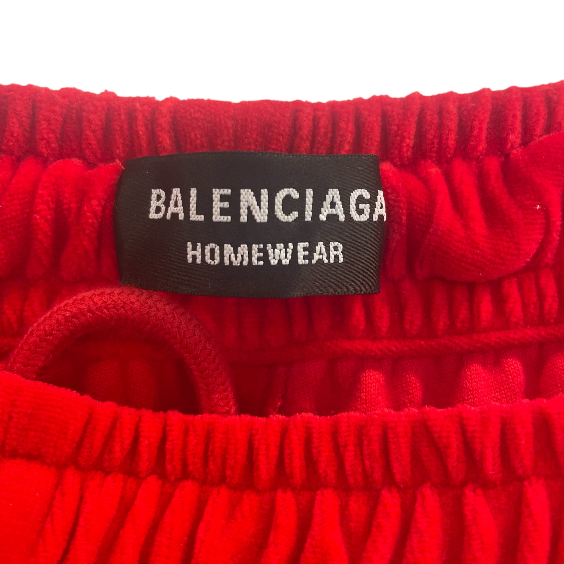BALENCIAGA/Pants/48/Cotton/RED/hotels & resorts front view 4