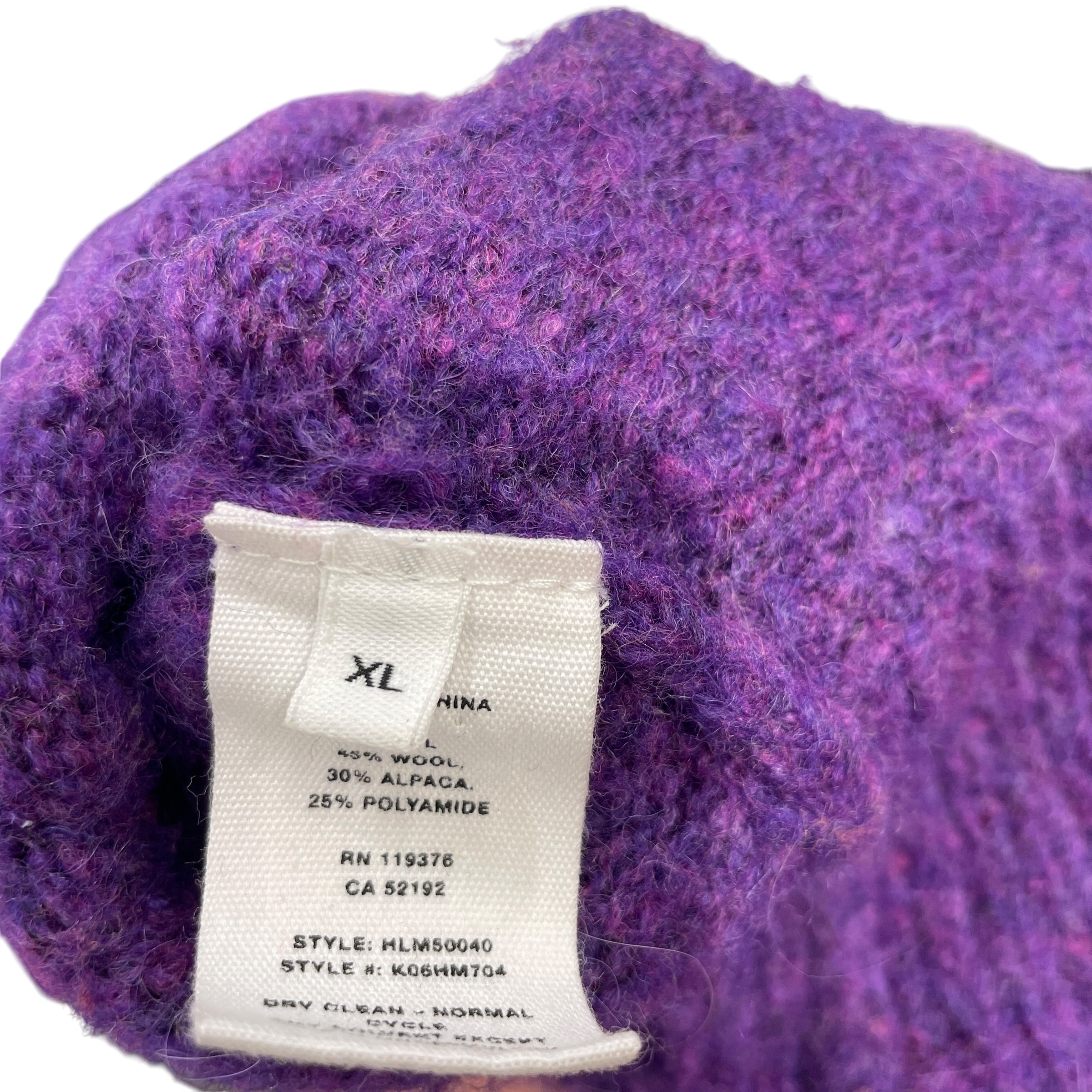 Helmut Lang/Heavy Sweater/XL/Wool/PPL/PPL CREWNECK SWEATER view 4