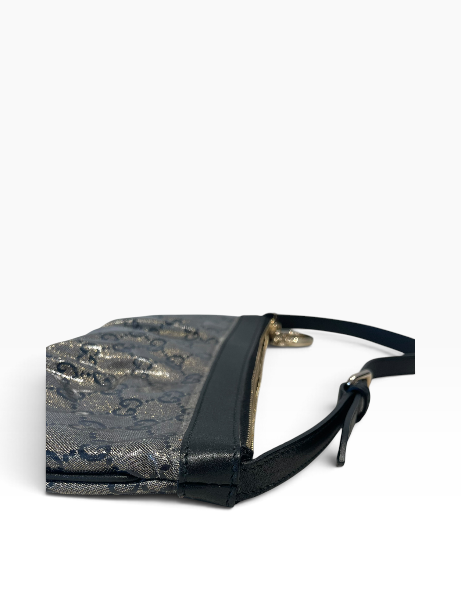 GUCCI/Hand Bag/GRY/GG Crystal-Coated Pochette view 10