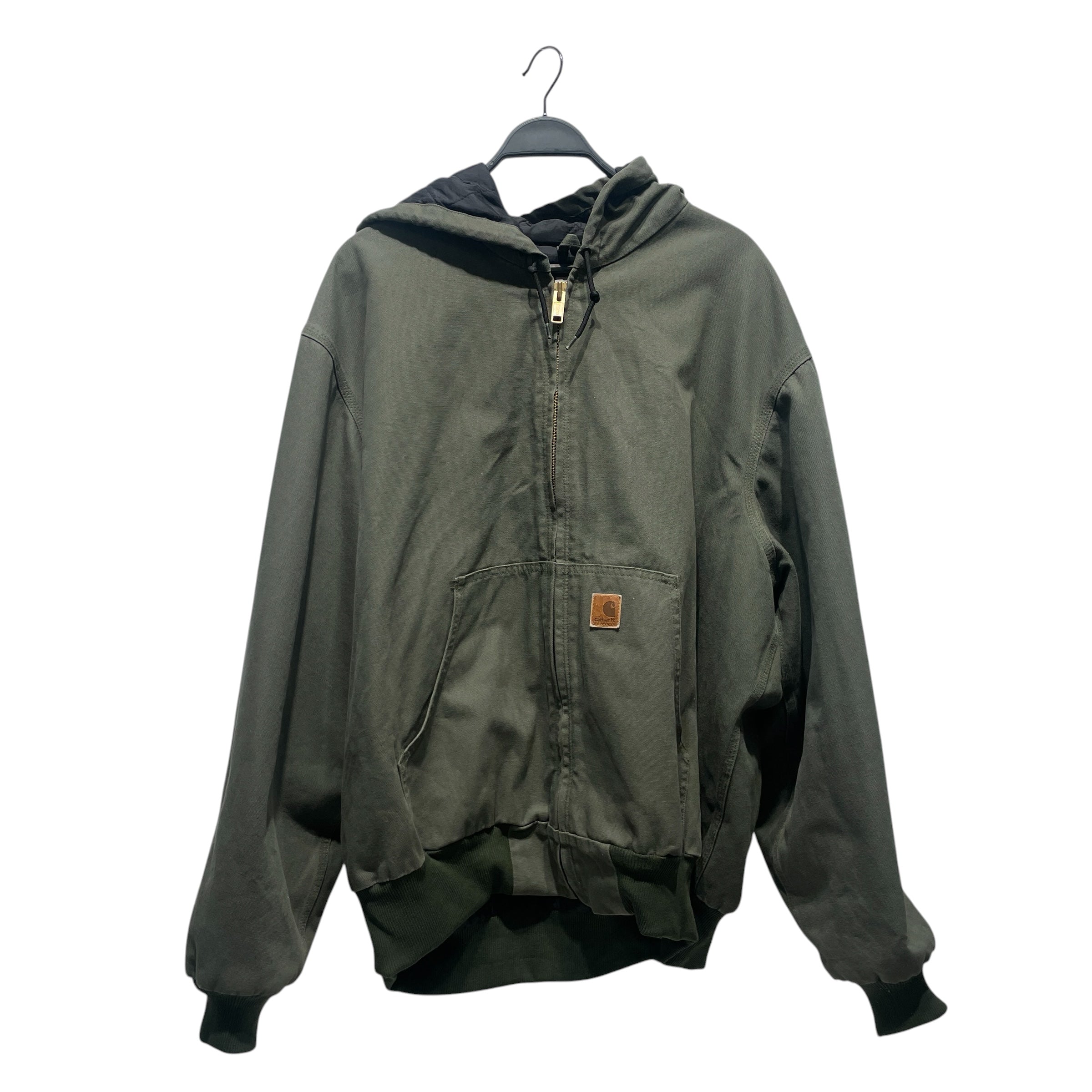 Carhartt/Zip Up Hoodie/XXL/Cotton/GRN/ view 1