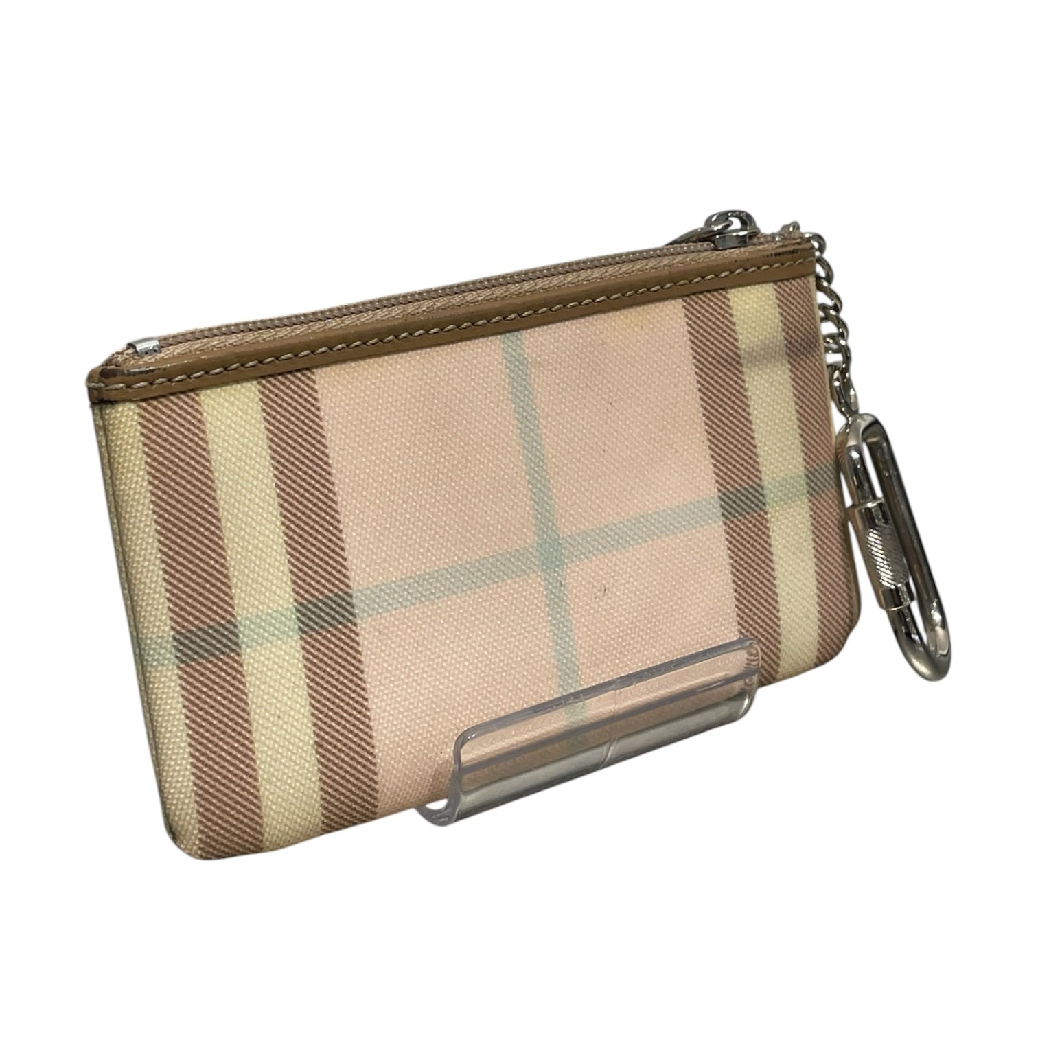 BURBERRY LONDON/Coin Wallet/Nylon/MLT/L's/Coin Purse Keychain view 2