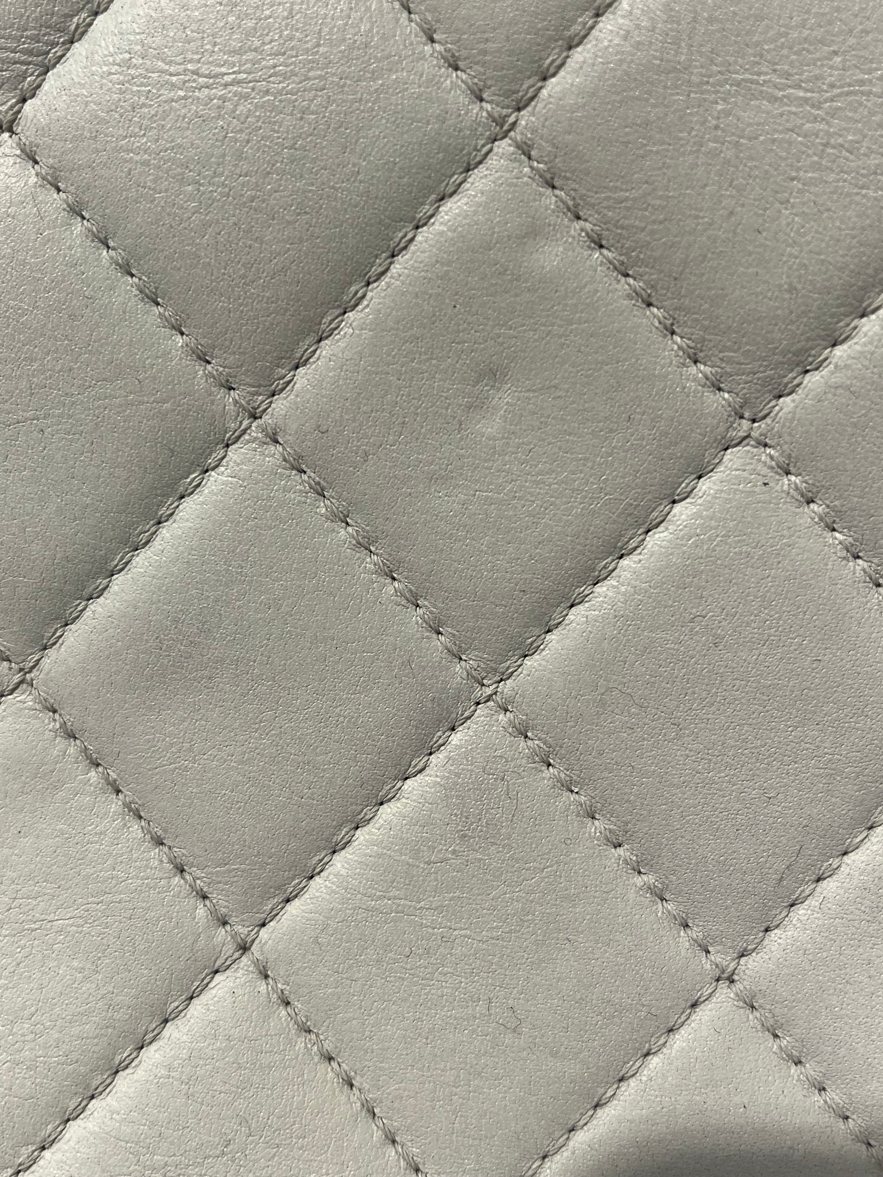 CHANEL/Bag/Leather/WHT/LAGERFELD FLAP BAG view 4