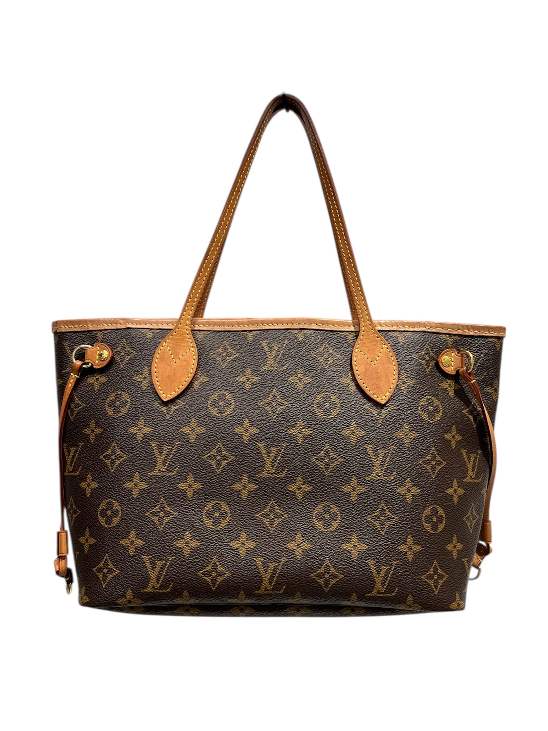 LOUIS VUITTON/Hand Bag/All Over Print/Leather/BRW/Neverfull PM view 1