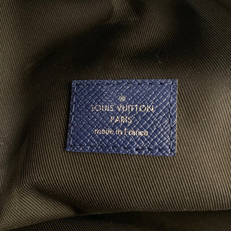 LOUIS VUITTON/Backpack/OS/Monogram/Leather/BLU/DISCOVERY PM